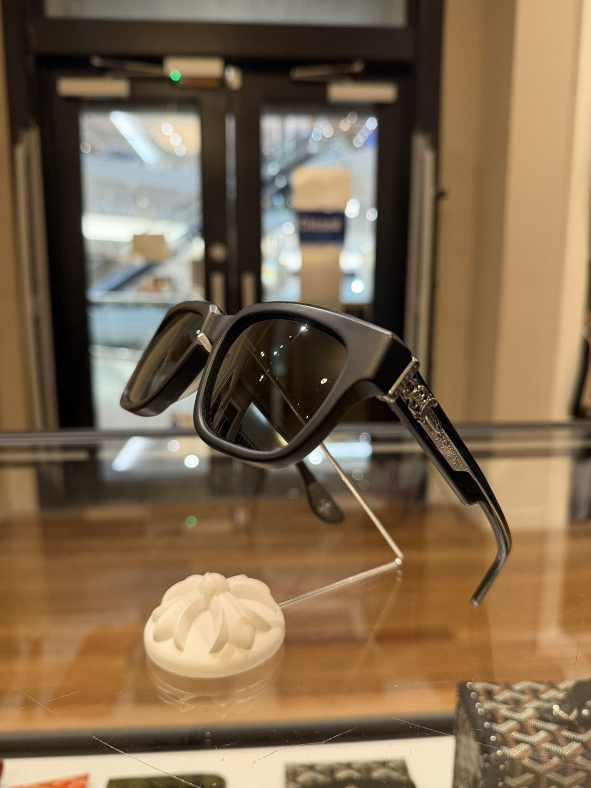Chrome Hearts Chrome Hearts Box Officer Sunglasses Size ONE SIZE - 1 Thumbnail