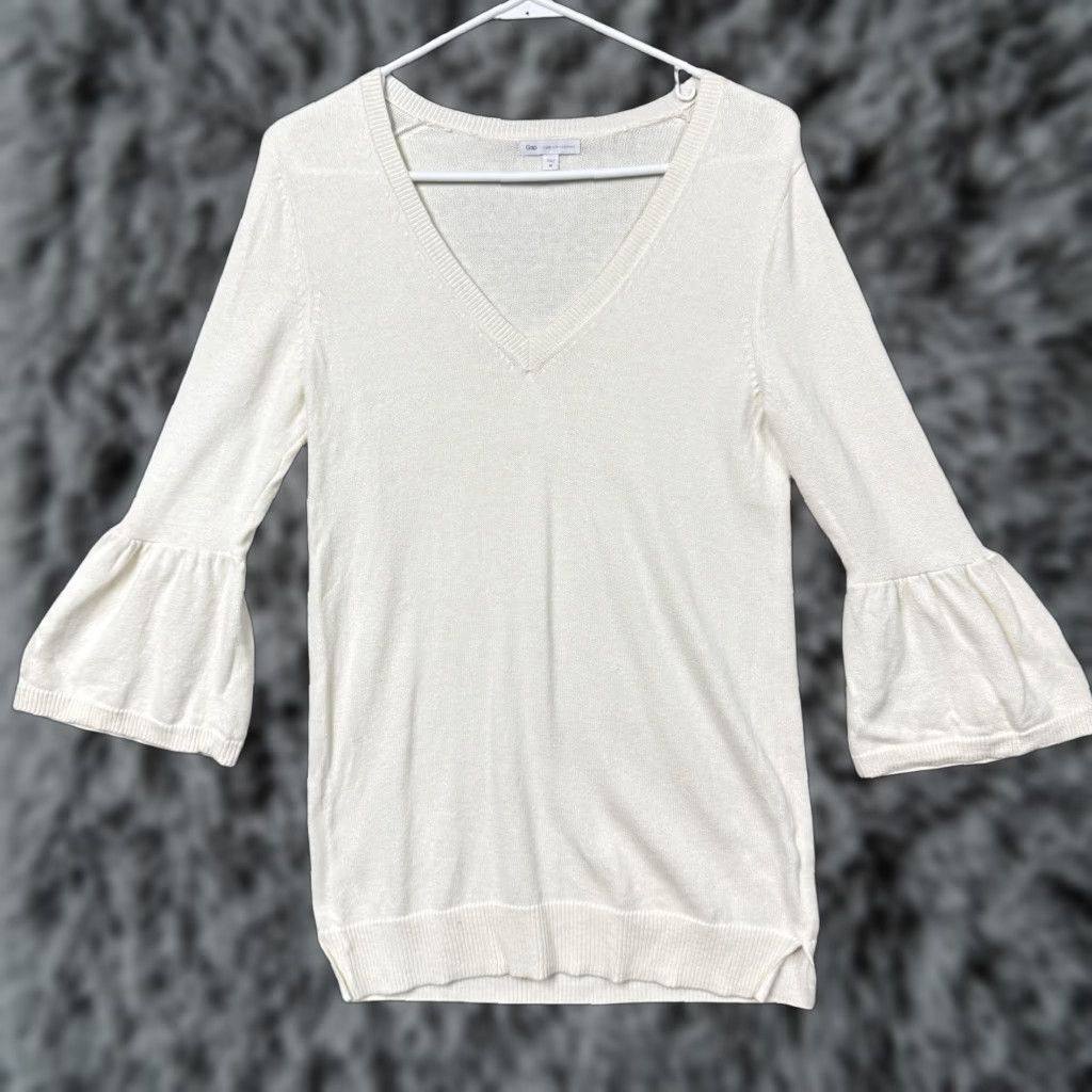 Gap VINTAGE Gap Sweater M Cashmere Twee Indie Sleaze Quiet Luxury Office Siren Fairycore Size M / US 6-8 / IT 42-44 - 1 Thumbnail
