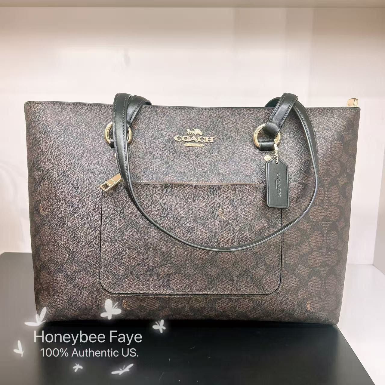 Coach Station Tote Bag In Signature Canvas CCD69 Size ONE SIZE - 1 Thumbnail