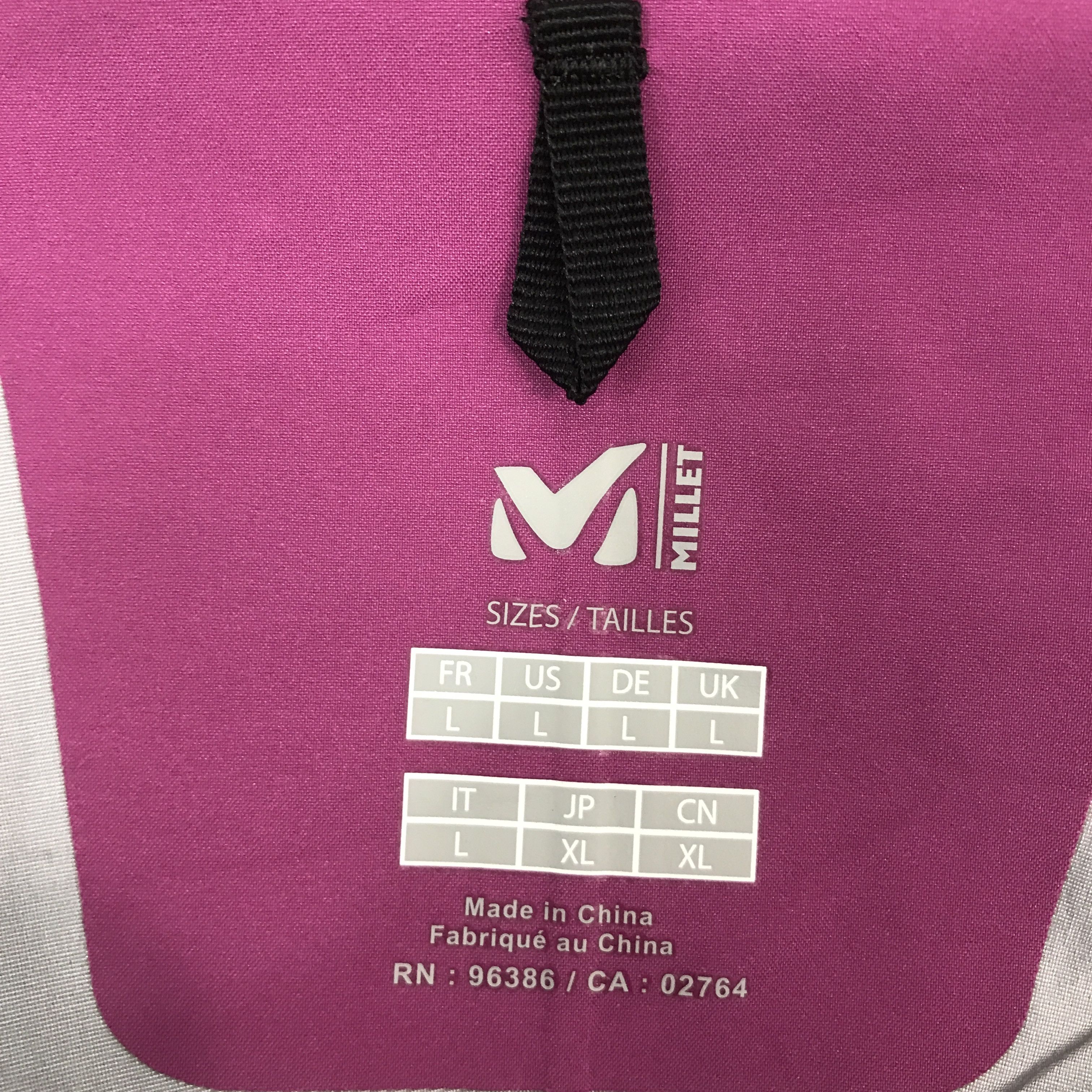 Japanese Brand MILLET OUTDOOR WATERPROOF DESIGN JACKET Size US L / EU 52-54 / 3 - 11 Thumbnail