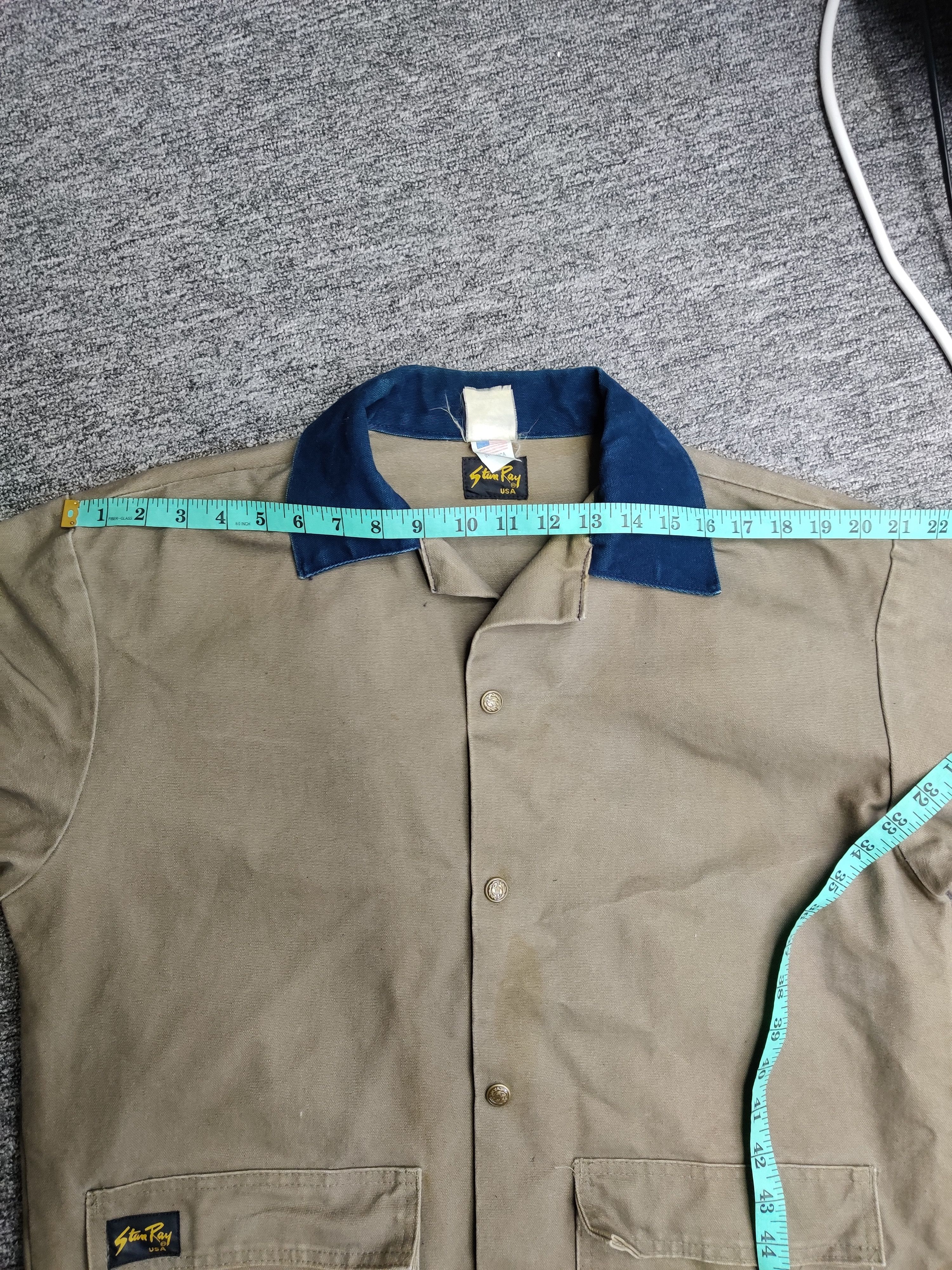 Stan Ray Vintage 90's Stan Ray Tactical Chore Canvas Jacket Size US L / EU 52-54 / 3 - 14 Thumbnail
