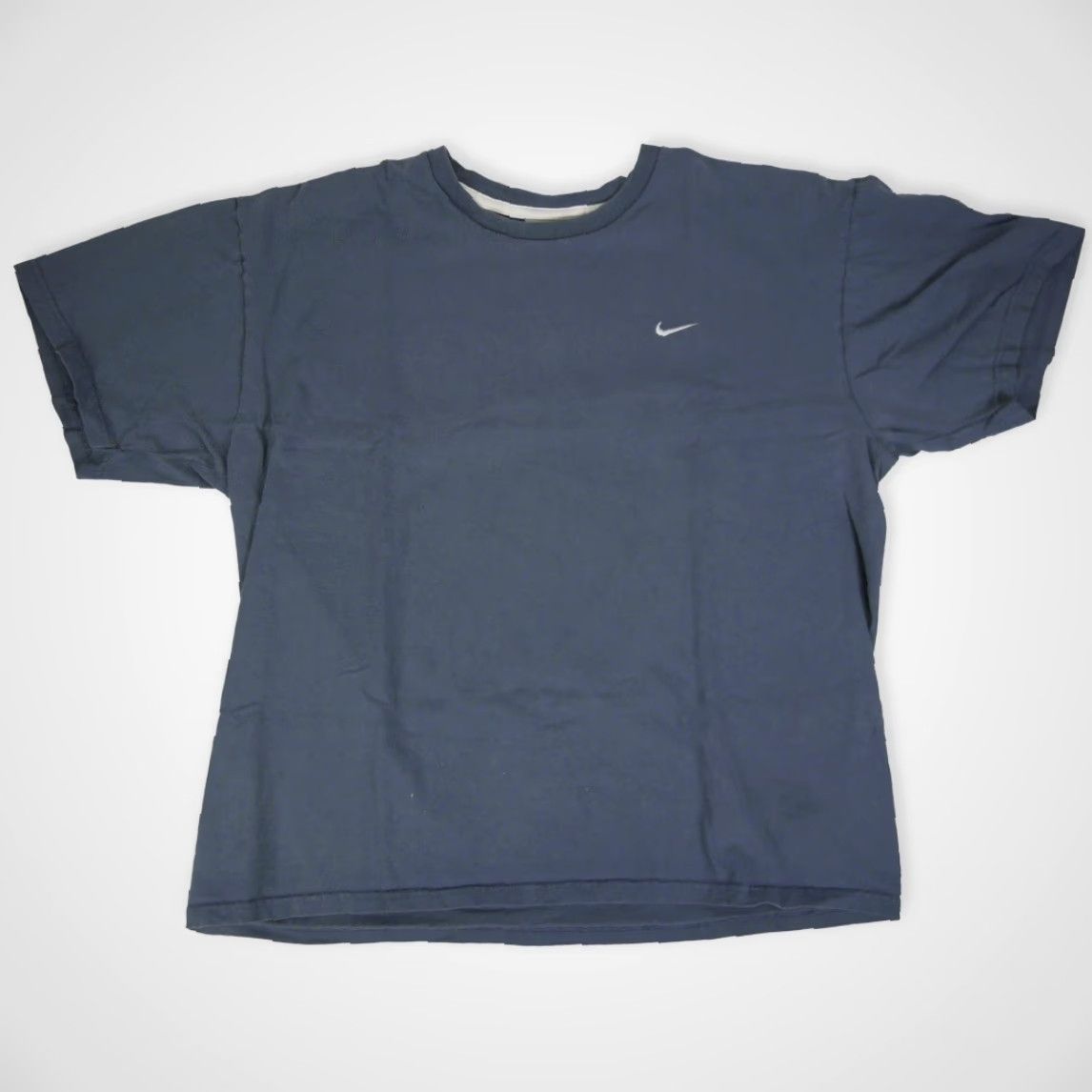Nike Nike Shirt Mens Medium Blue Swoosh Athletic Casual Short Sleeve Tee T-Shirt Size US M / EU 48-50 / 2 - 2 Thumbnail