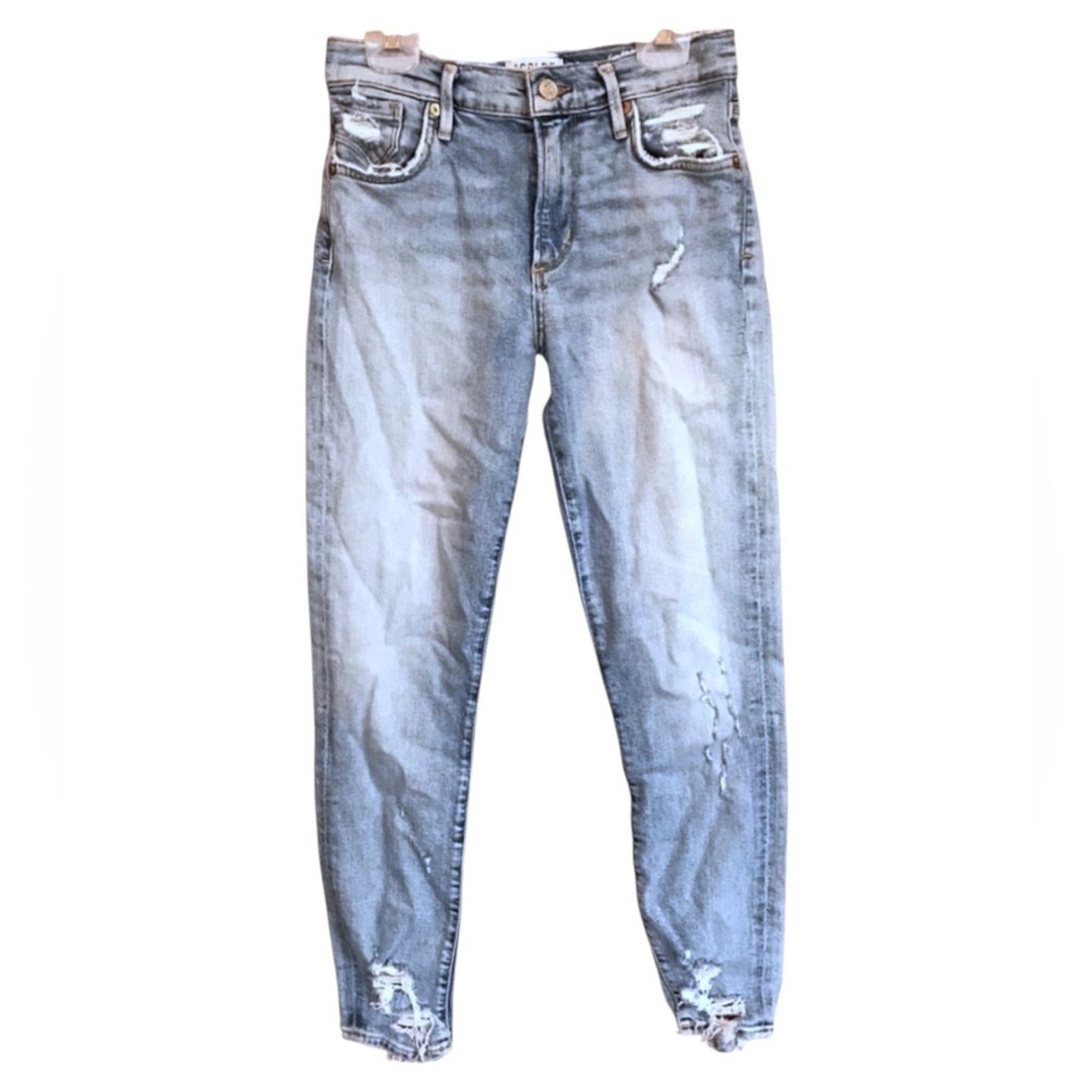 Agolde Agolde Sophie Crop Vertigo Jeans Size 28" / US 6 / IT 42 - 3 Thumbnail