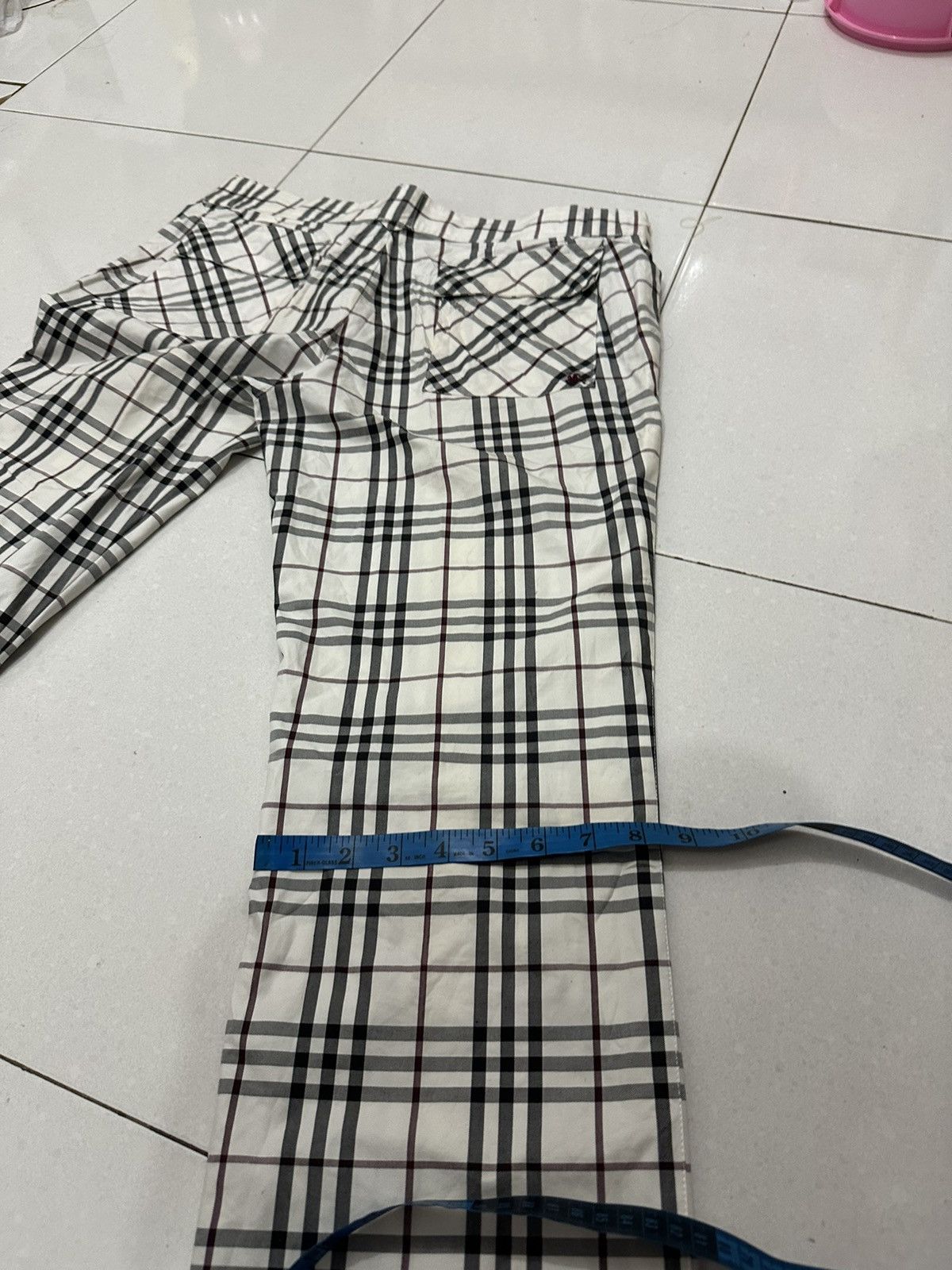 Burberry × Vintage Burberry Nova Check Pants Size 33 Size US 33 - 14 Thumbnail