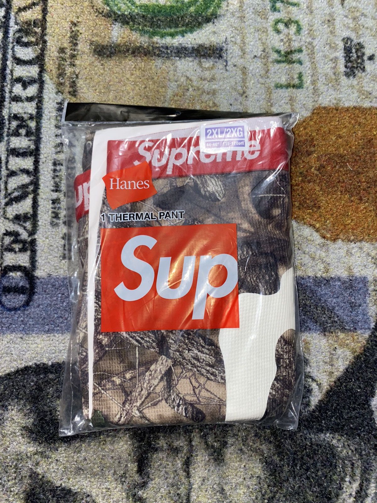 Hanes × Supreme Supreme Hanes Bones Thermal Pant (1 Pack) XXLARGE Size US 44 / EU 60 - 1 Thumbnail