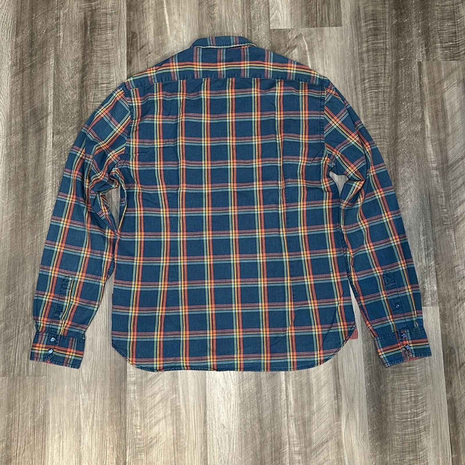 Ted Baker Ted Baker Western Style Long Sleeve Pearl Snap - 6 (2XL) Size US XXL / EU 58 / 5 - 3 Thumbnail