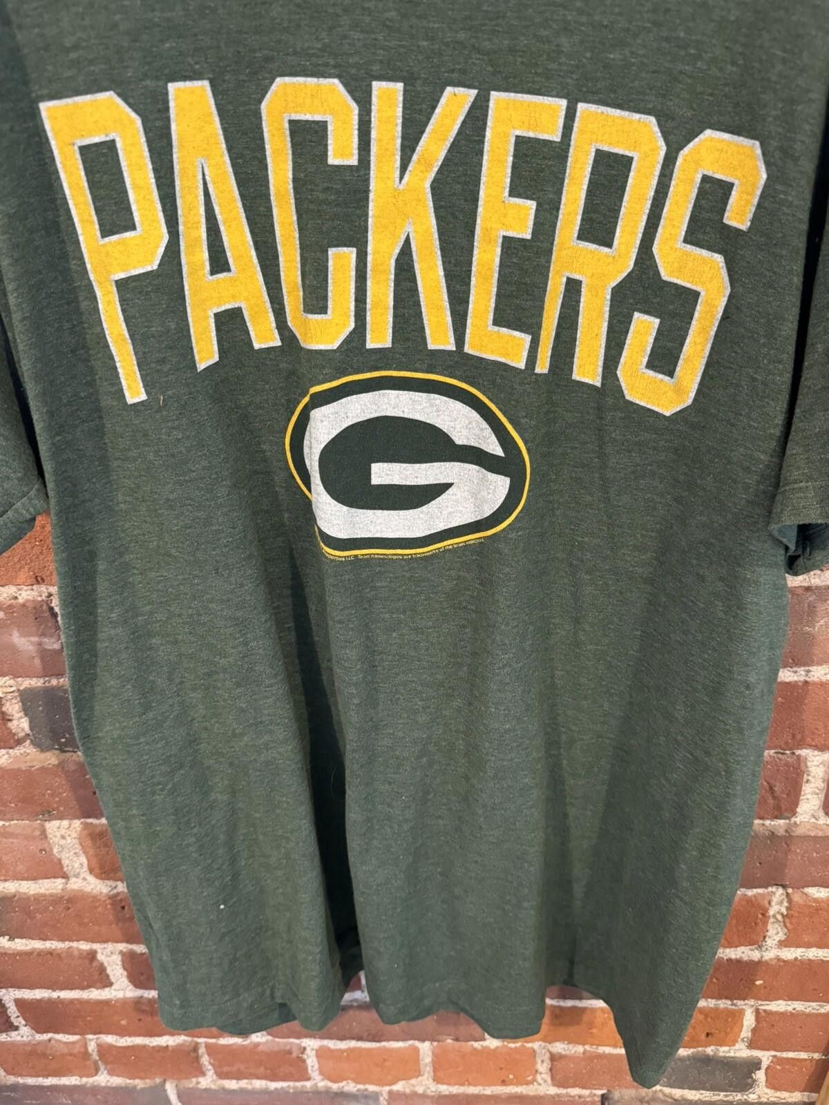 The Unbranded Brand Green Bay Packers Vintage Team Apparel tshirt Mens XL Green Size US XL / EU 56 / 4 - 3 Thumbnail
