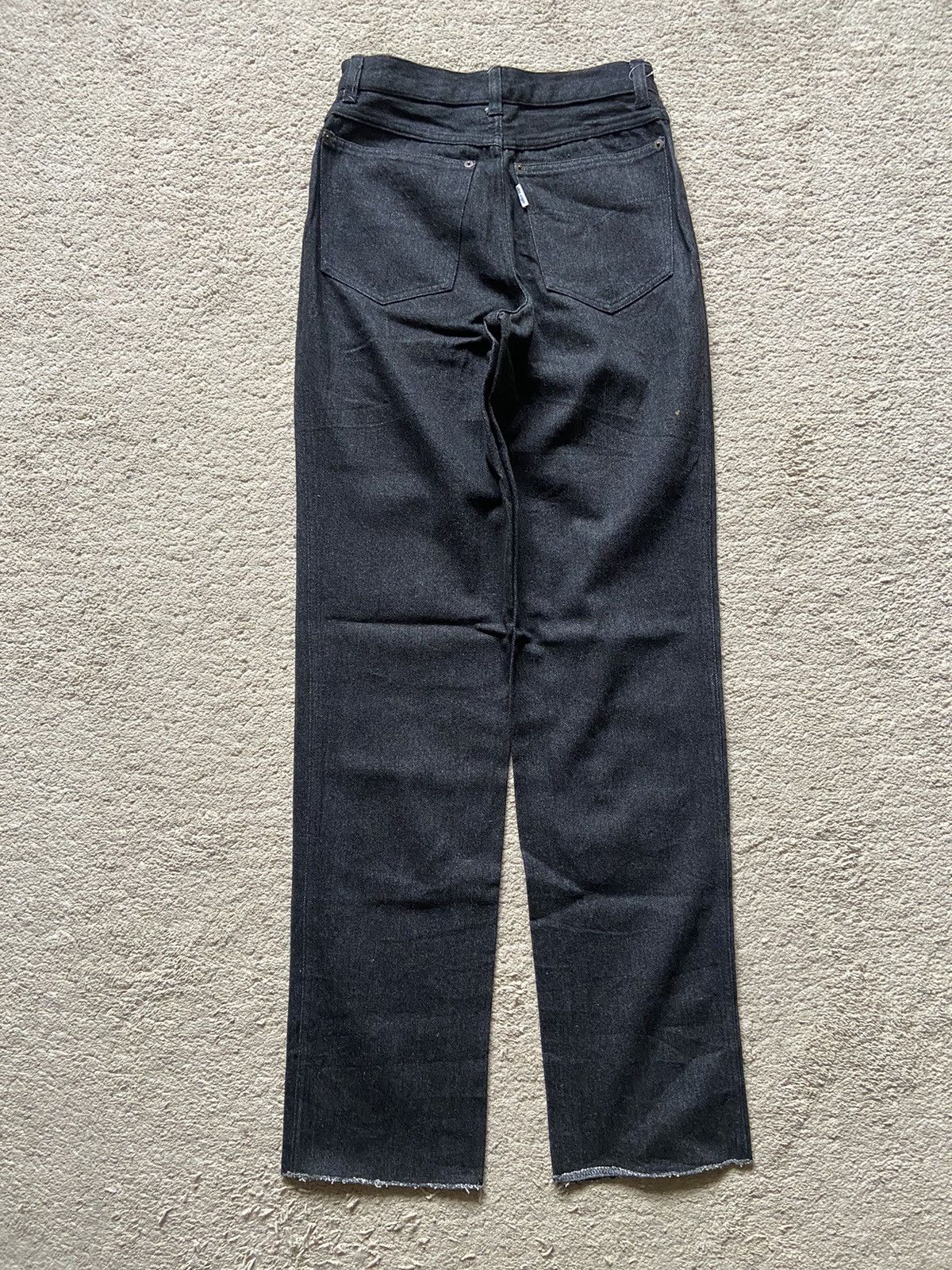 Issey Miyake × Tete Homme Vintage Tete Homme By Katoh Kazutaka 70’s Fringe Denim Pants Size US 28 / EU 44 - 4 Thumbnail