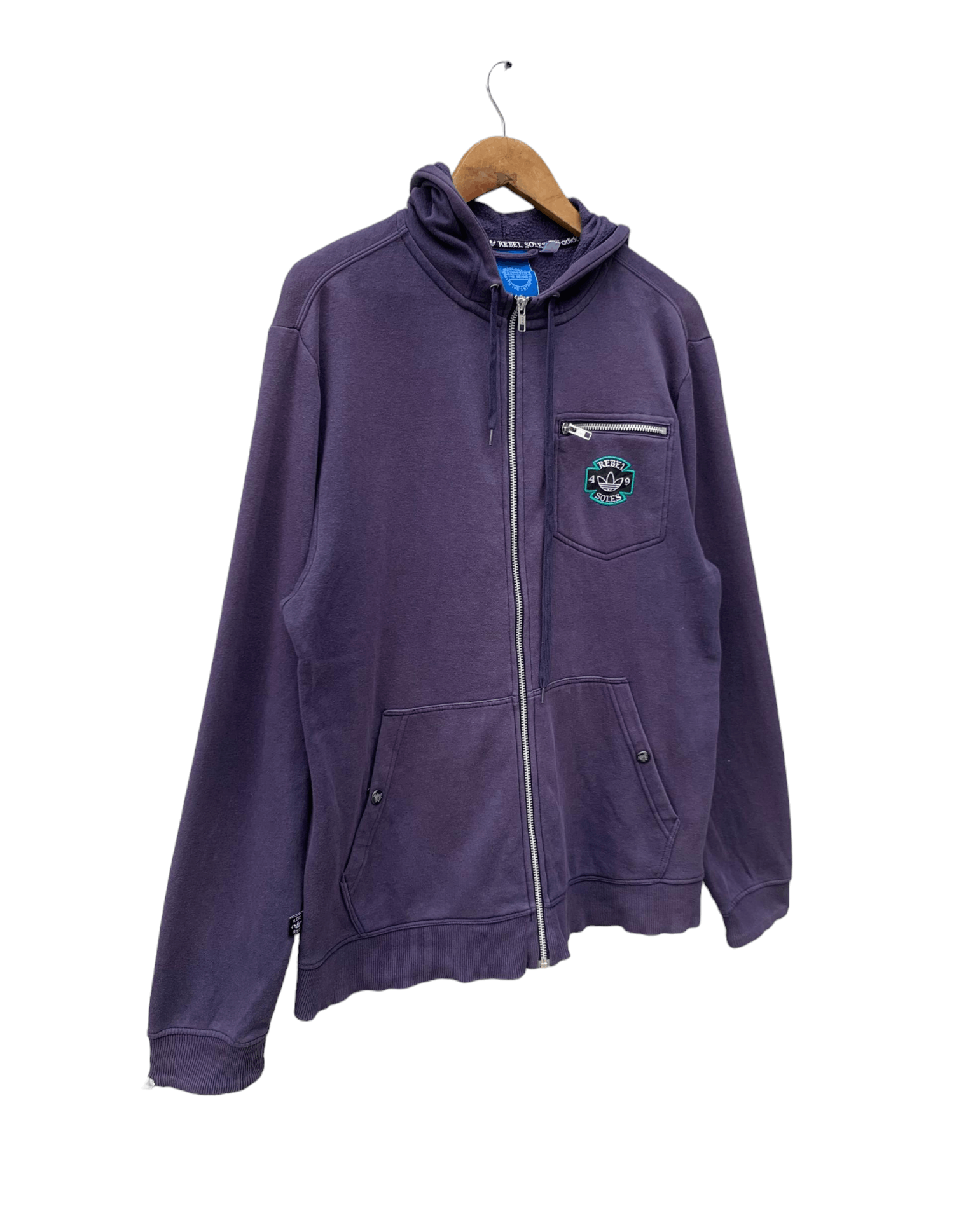 Adidas Adidas Rebel Soles Mascot Hoodie Jacket Size US M / EU 48-50 / 2 - 3 Thumbnail