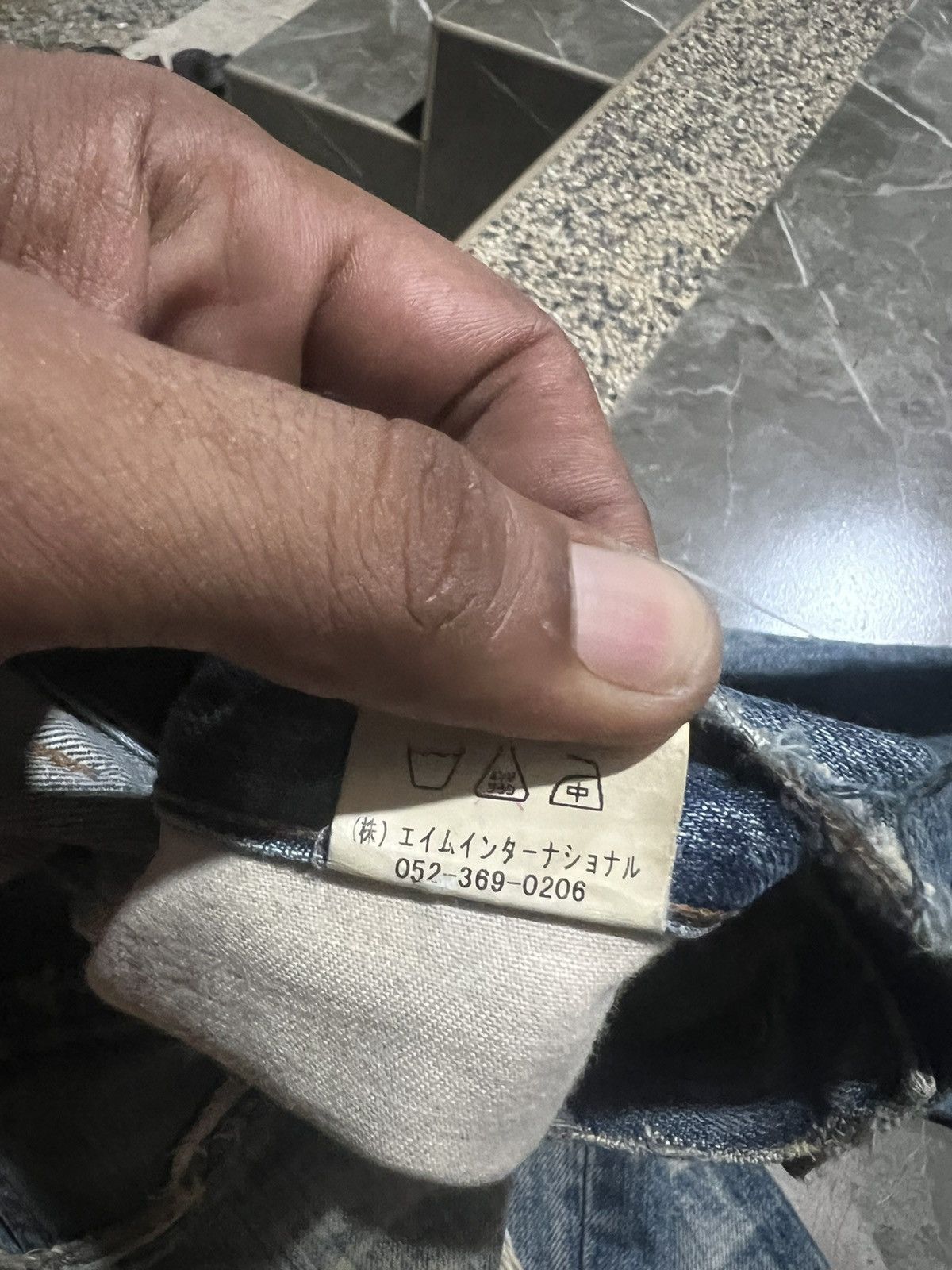 Vintage FLARED🔥UNKNOWN RIPPED DISTRESSED DENIM PANT Size US 31 - 9 Thumbnail