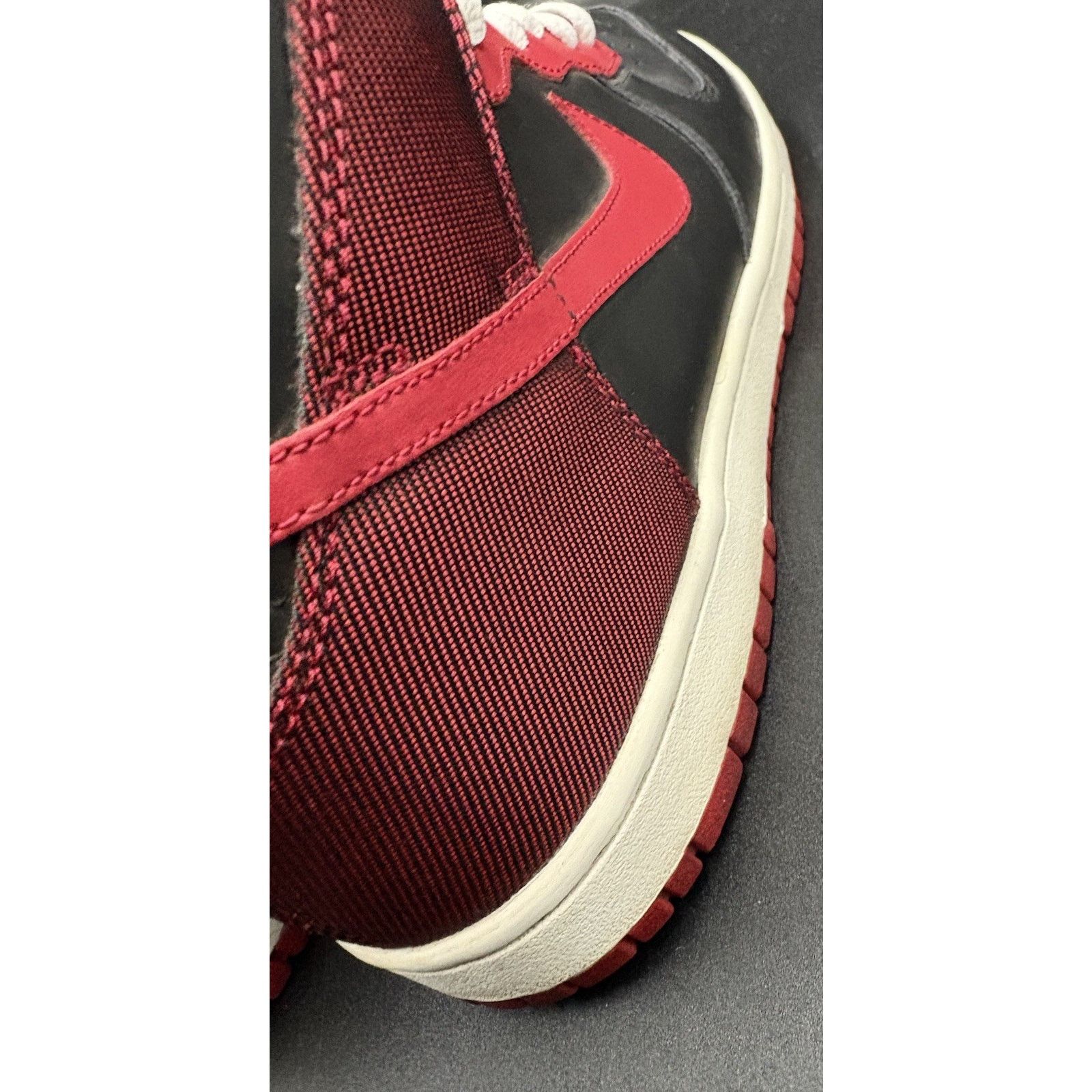 Nike Size 7.5 - Nike Dunk High Red - 317982-051 Size US 11.5 / EU 44-45 - 8 Thumbnail