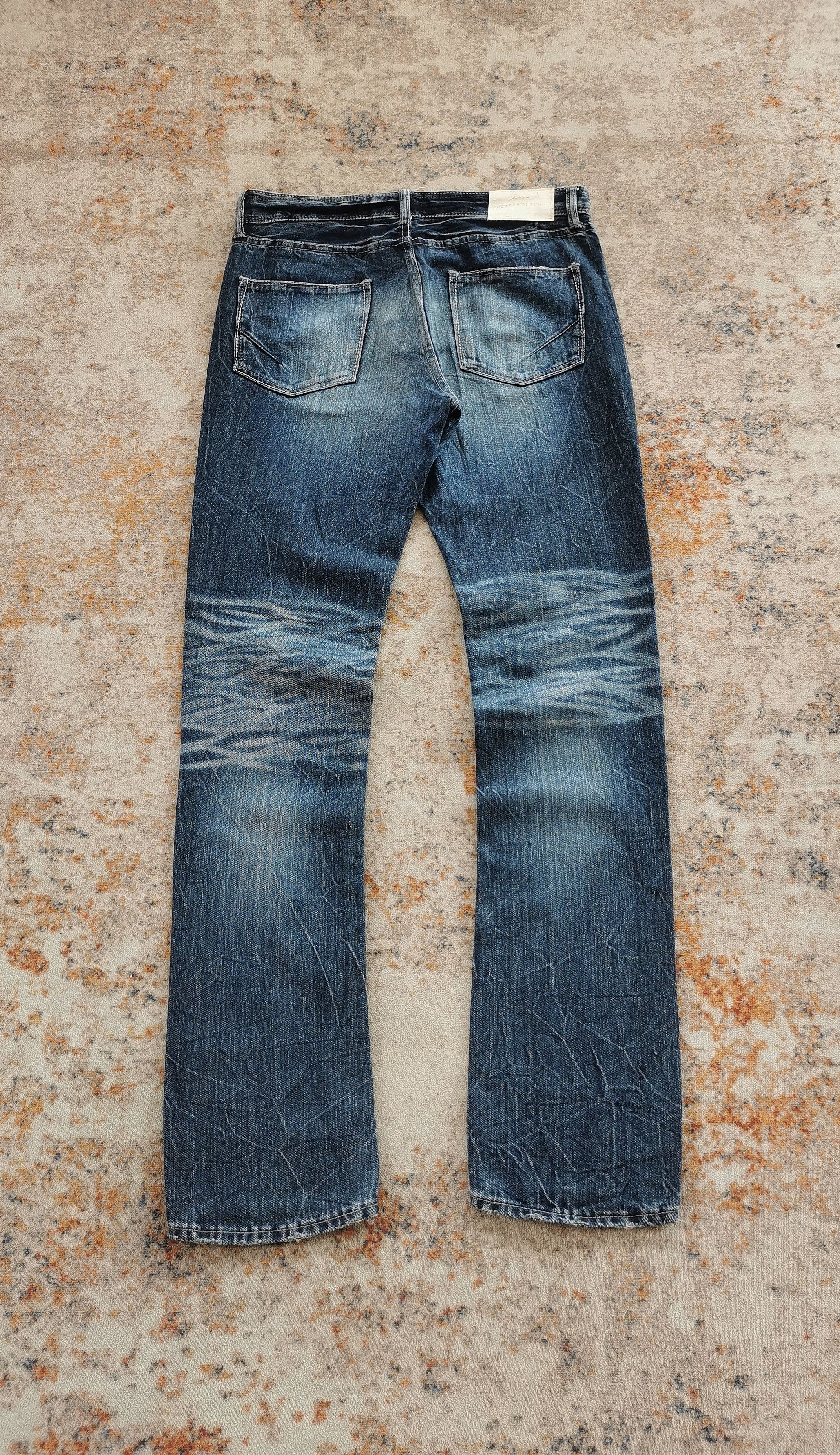 GOSTAR DE FUGA Go Star De Fuga Distressed Whisker Clawmark Jeans 32x33.5 Size US 32 / EU 48 - 11 Thumbnail