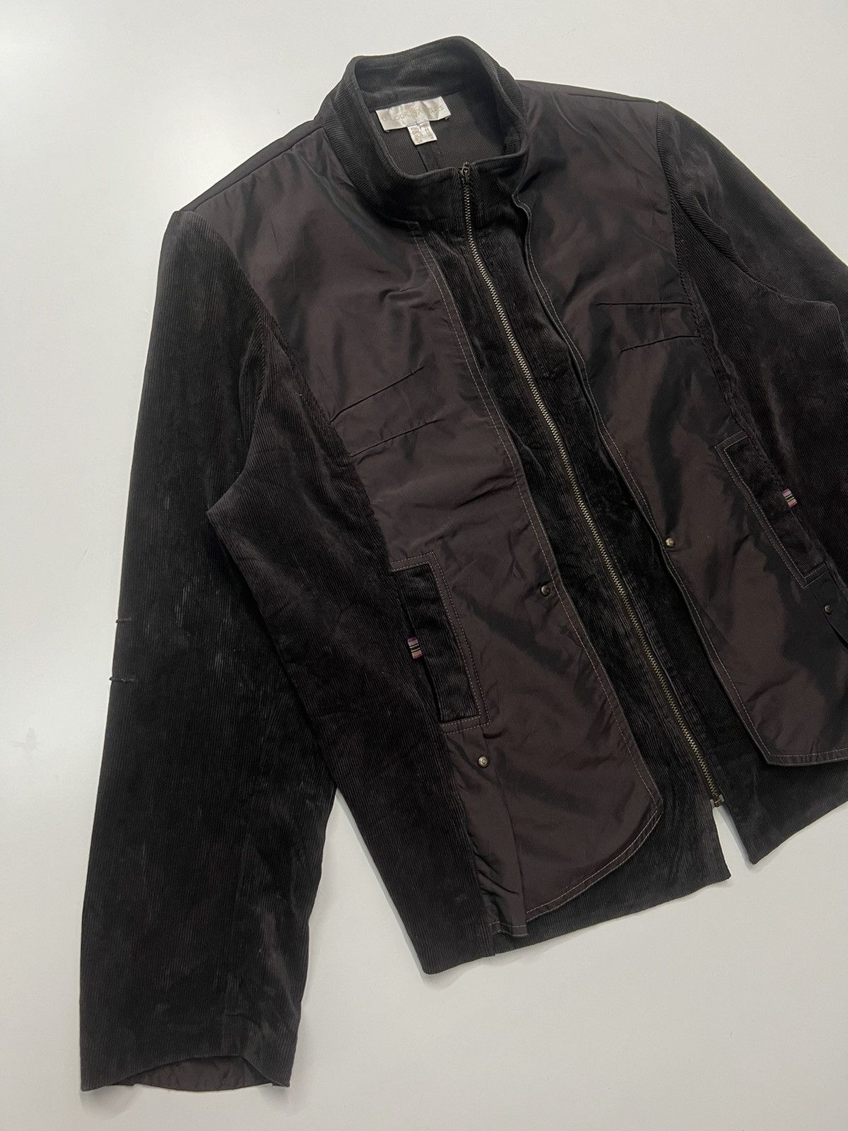 Japanese Brand 🔥UN JOUR AILLEURS CORDUROY JACKET Size L / US 10 / IT 46 - 3 Thumbnail