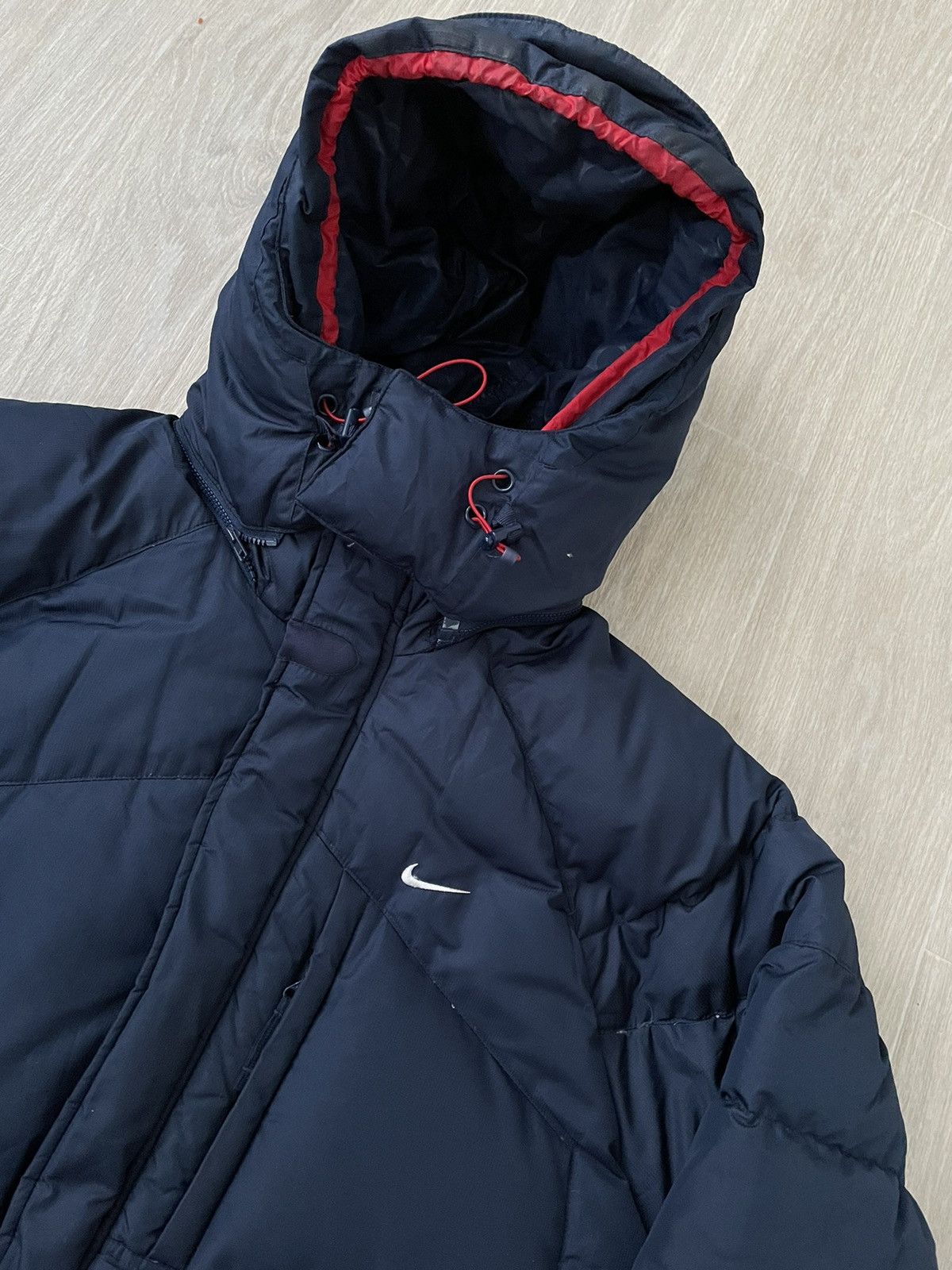Nike × Vintage Vintage Nike down jacket 90s rare Size US XL / EU 56 / 4 - 2 Thumbnail