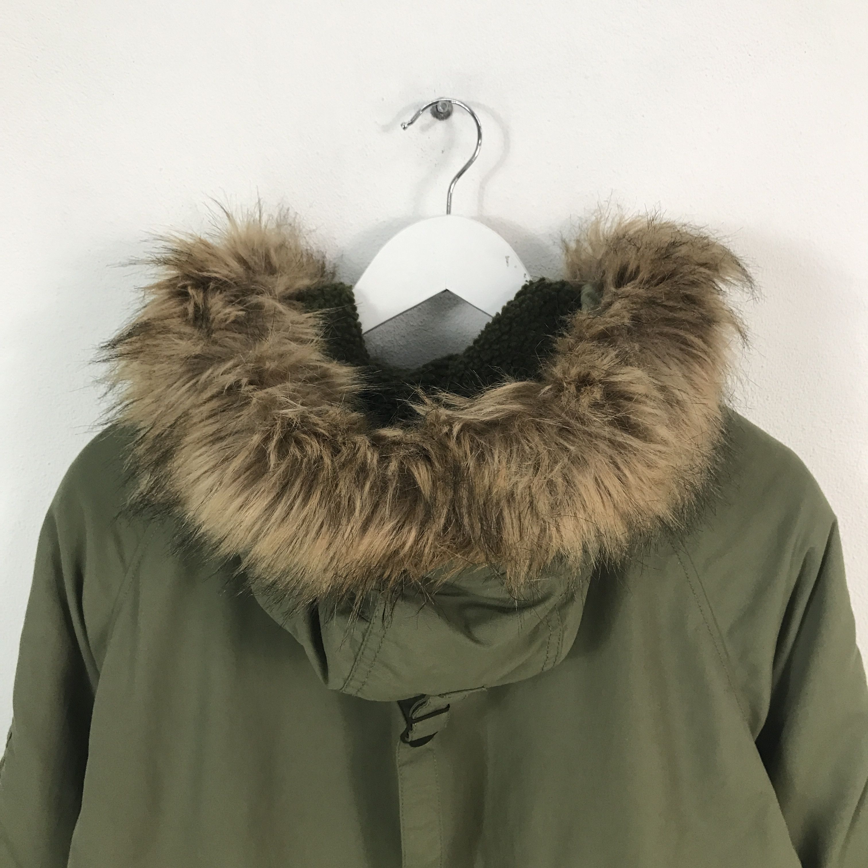 Japanese Brand × LOWRYS FARM Rare design fur hoodie japan style lowrys farm jacket Size US L / EU 52-54 / 3 - 4 Thumbnail