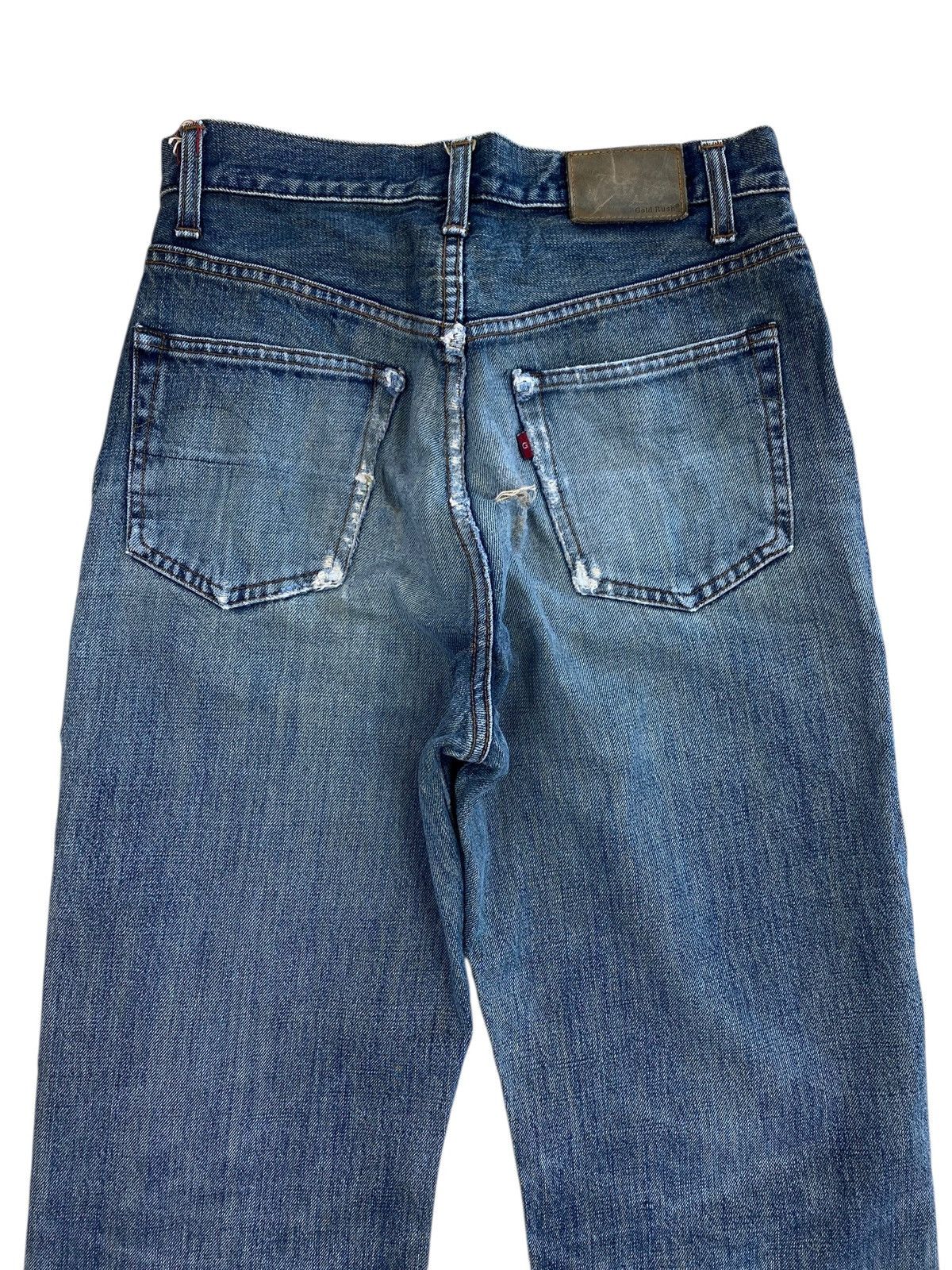 Japanese Brand Japanese Brand Gold Rush Blue Faded Wash Style Loose Jeans Size US 28 / EU 44 - 4 Thumbnail
