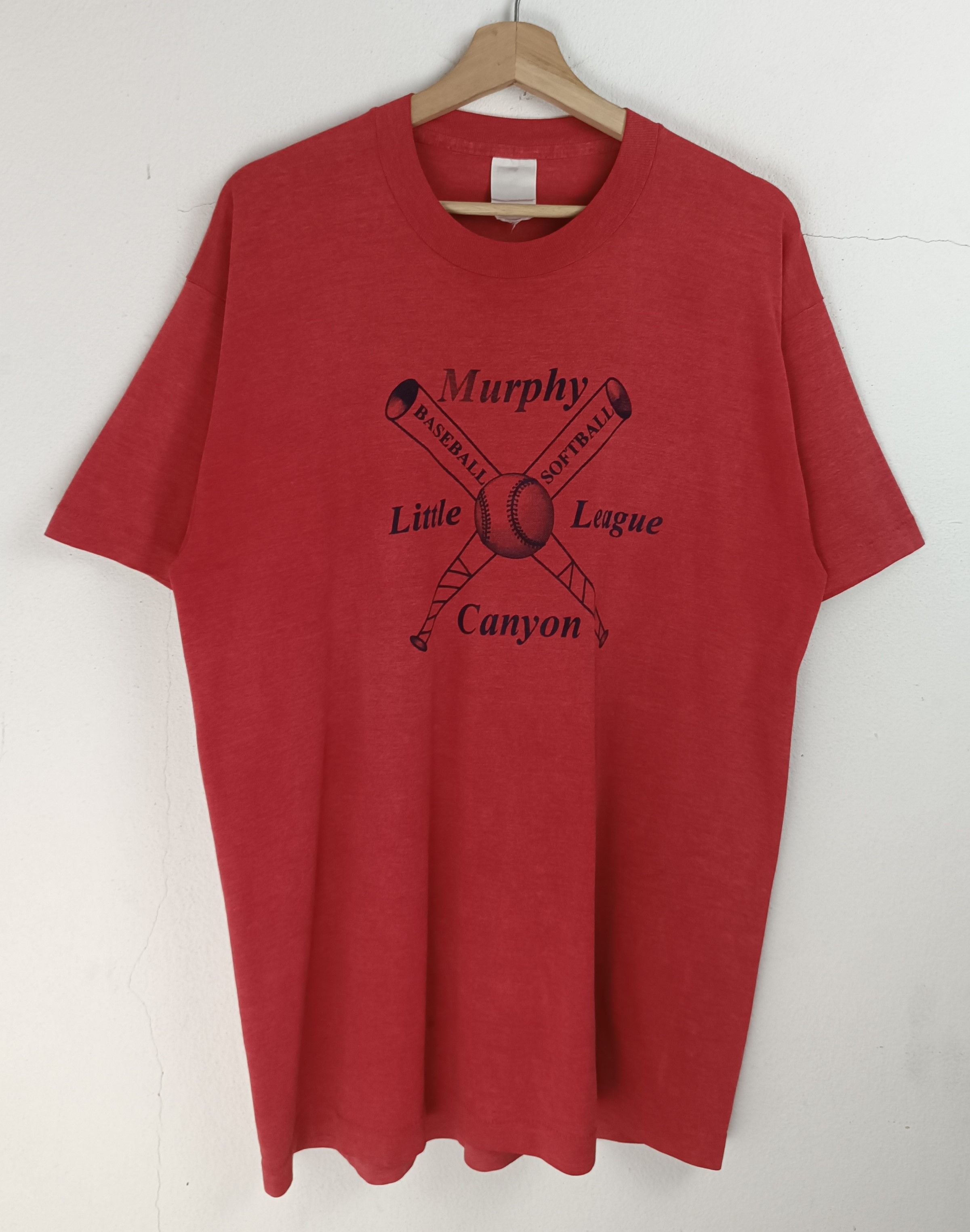 MLB VINTAGE 80'S MURPHY LITTLE LEAGUE CANYON TEE MLB BASEBALL Size US L / EU 52-54 / 3 - 3 Thumbnail