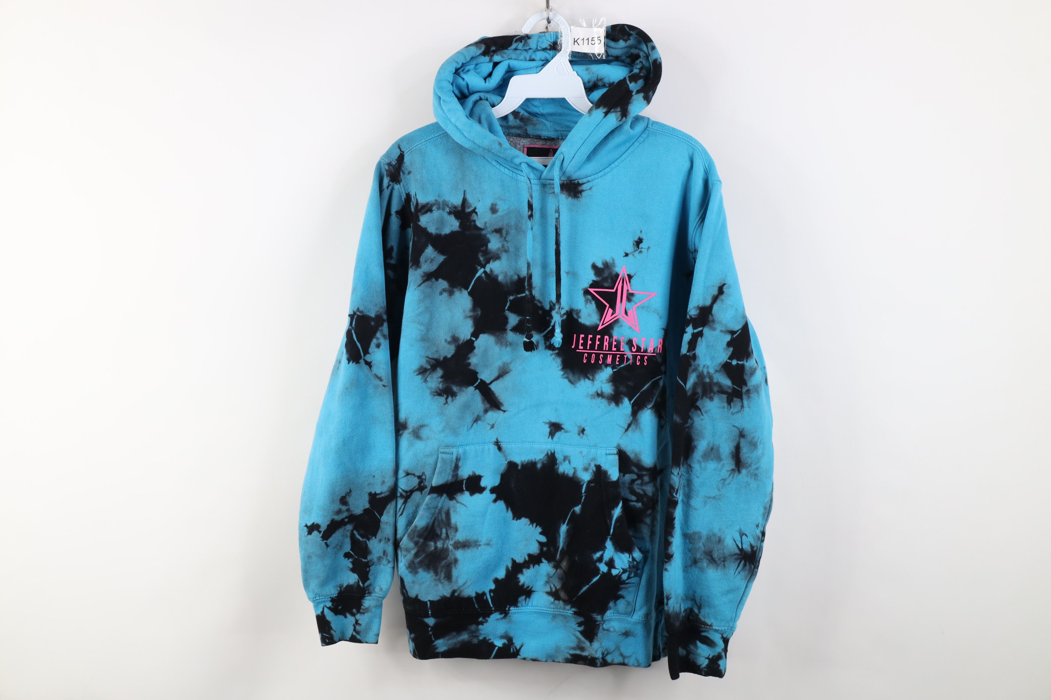 Vintage Jeffree Star Cosmetics Acid Wash Hoodie Sweatshirt USA Size S / US 4 / IT 40 - 1 Thumbnail