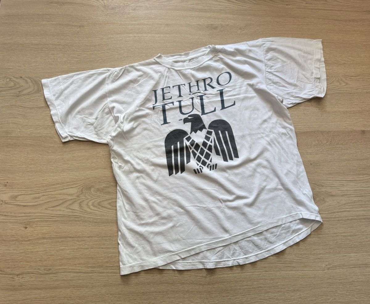 Band Tees Vintage 90’s Jethro Tull Rock Band Tour Rare T-Shirt Size US L / EU 52-54 / 3 - 1 Thumbnail