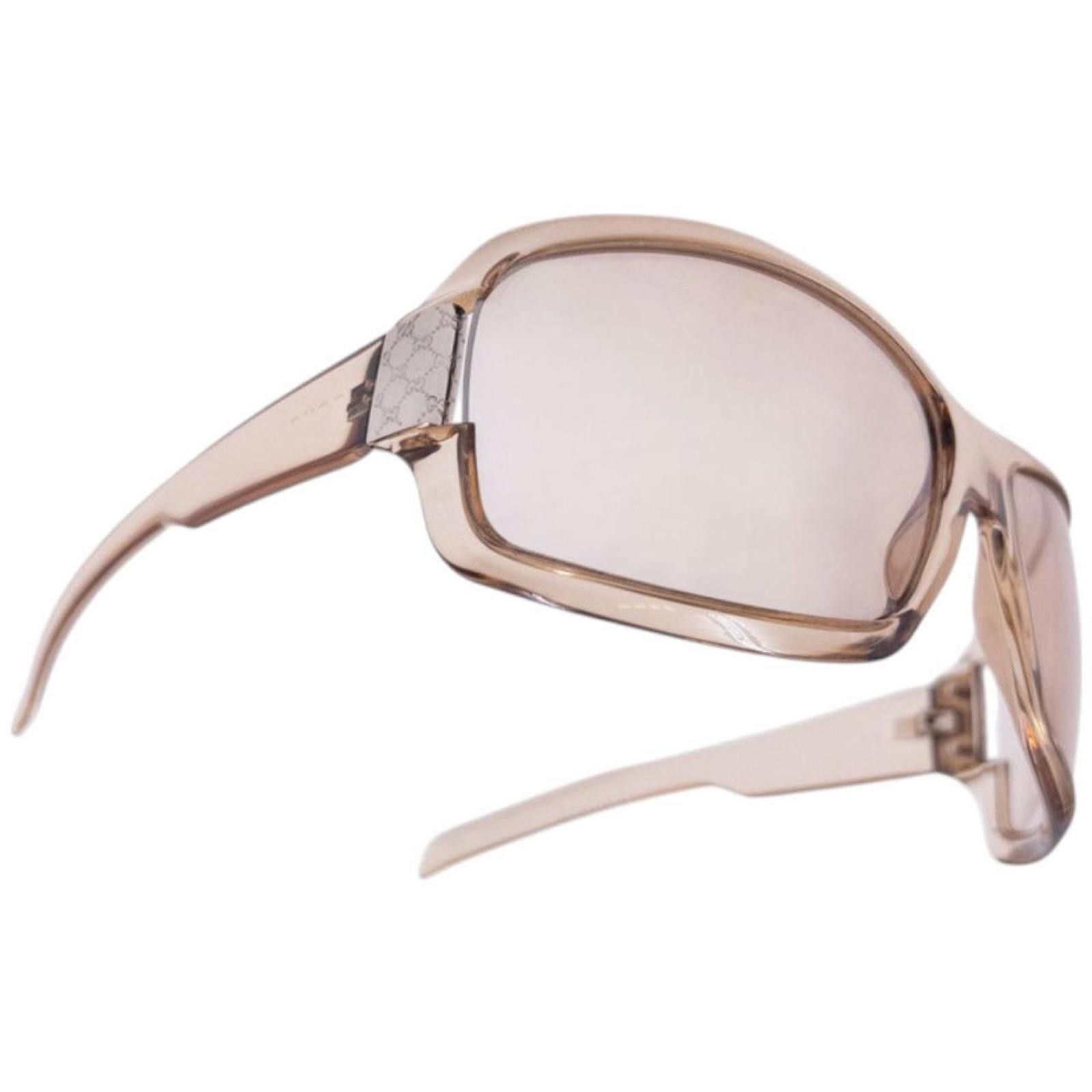 Gucci Vintage Gucci Monogram Sunglasses Size ONE SIZE - 5 Thumbnail
