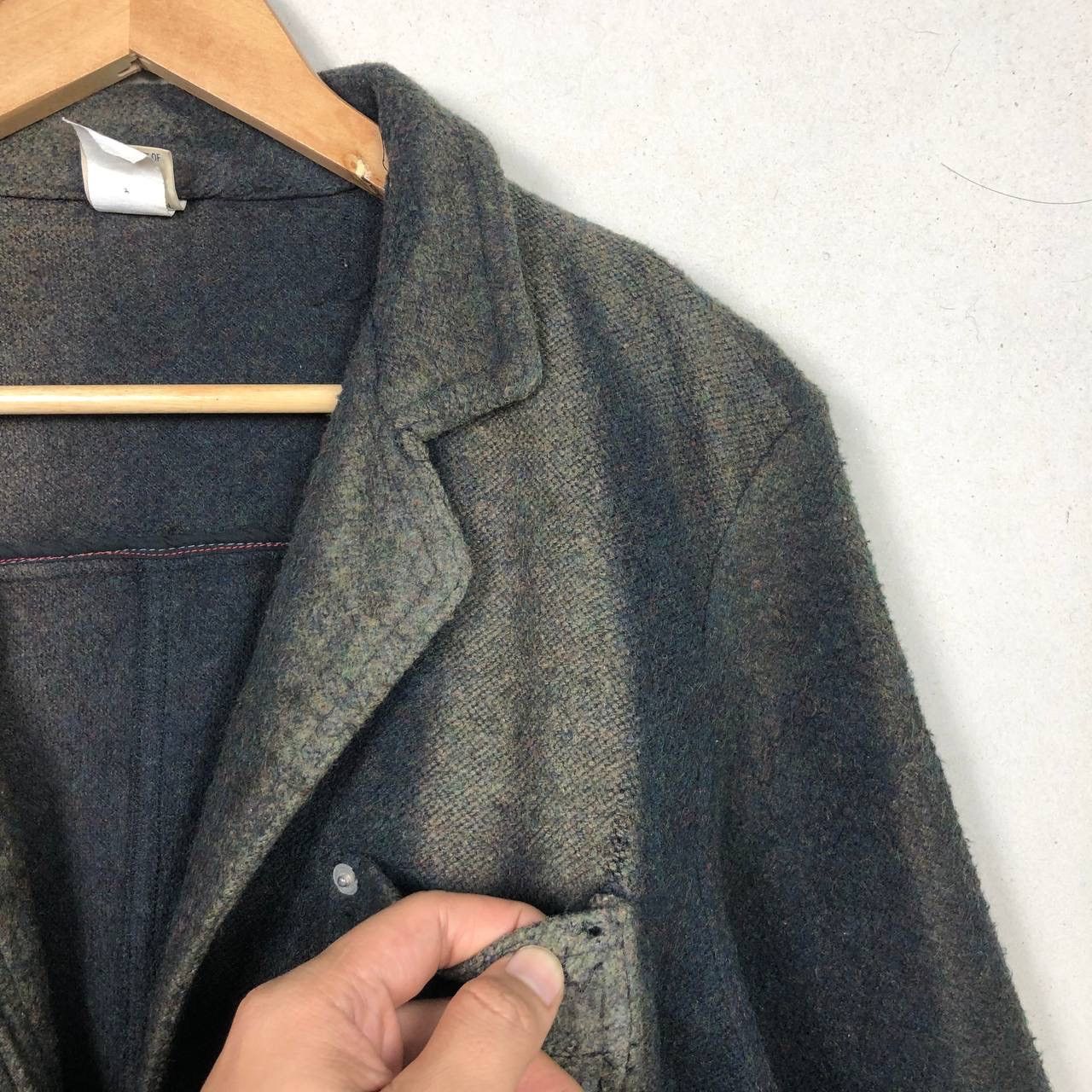 URBAN RESEARCH DOORS 2000s Urban Research Japanese Wool Jacket Faded Style Hype Size US M / EU 48-50 / 2 - 4 Thumbnail