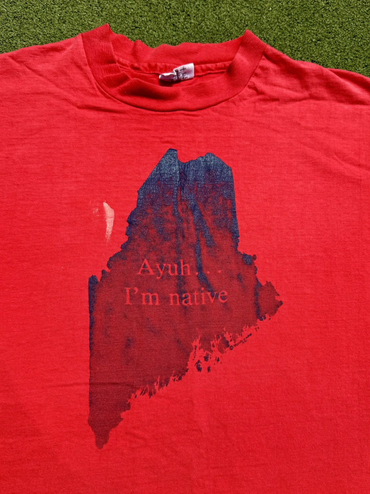 Hanes × Vintage 1980 Vintage Native Indian Tribe 80’s Hanes T-Shirt Size US L / EU 52-54 / 3 - 9 Thumbnail