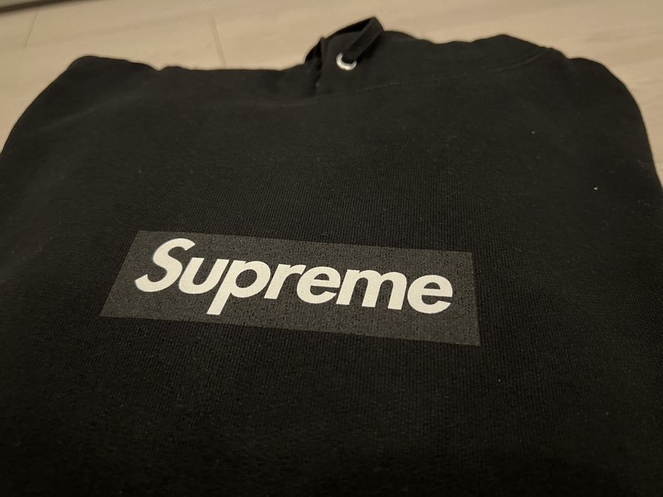 Supreme [XL] Supreme Seoul Box Logo Hooded Sweatshirt Black - 23FW ...
