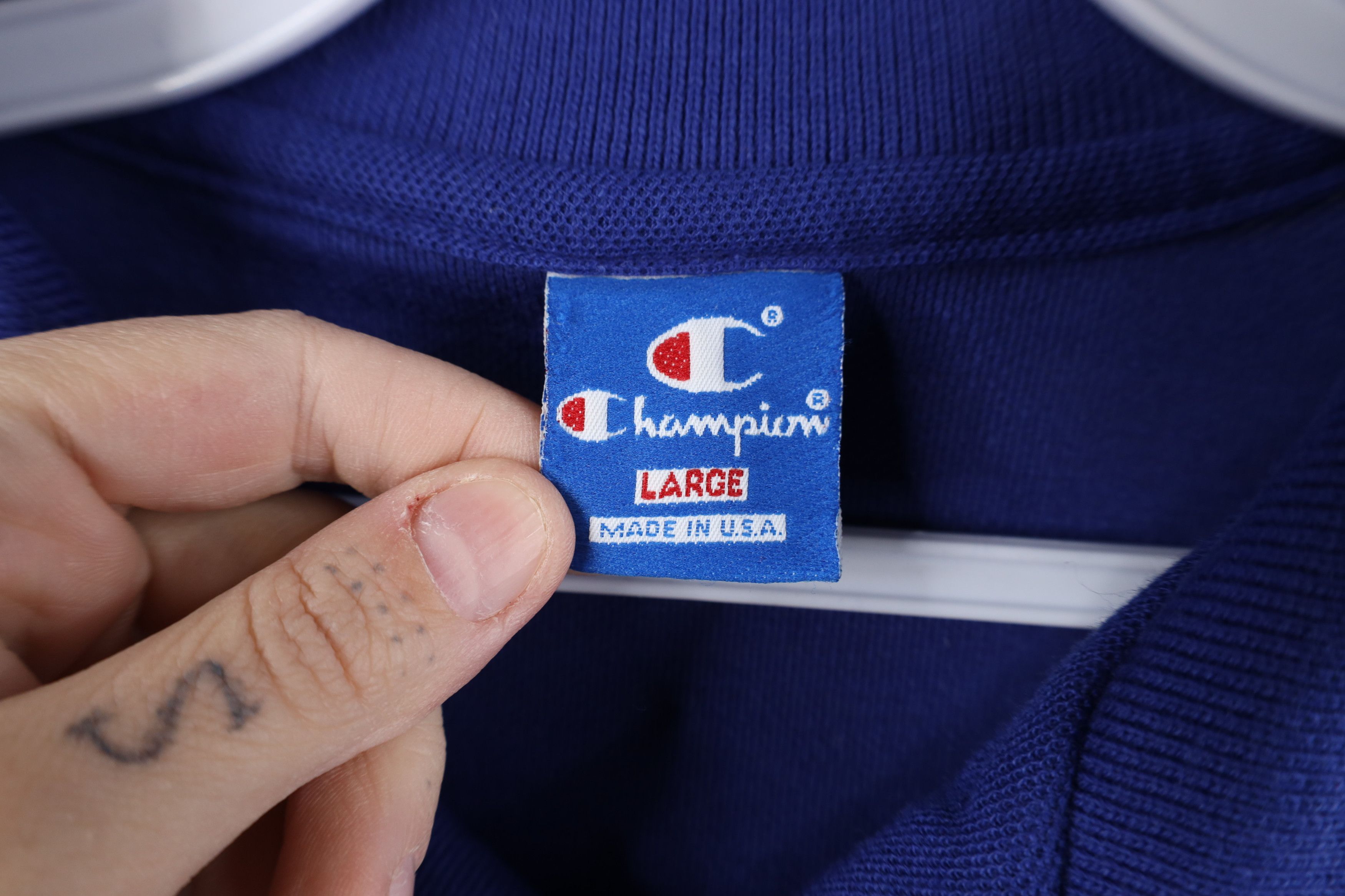 Champion Vintage 80s Champion of Christ Christian Golf Polo USA Size US L / EU 52-54 / 3 - 7 Thumbnail
