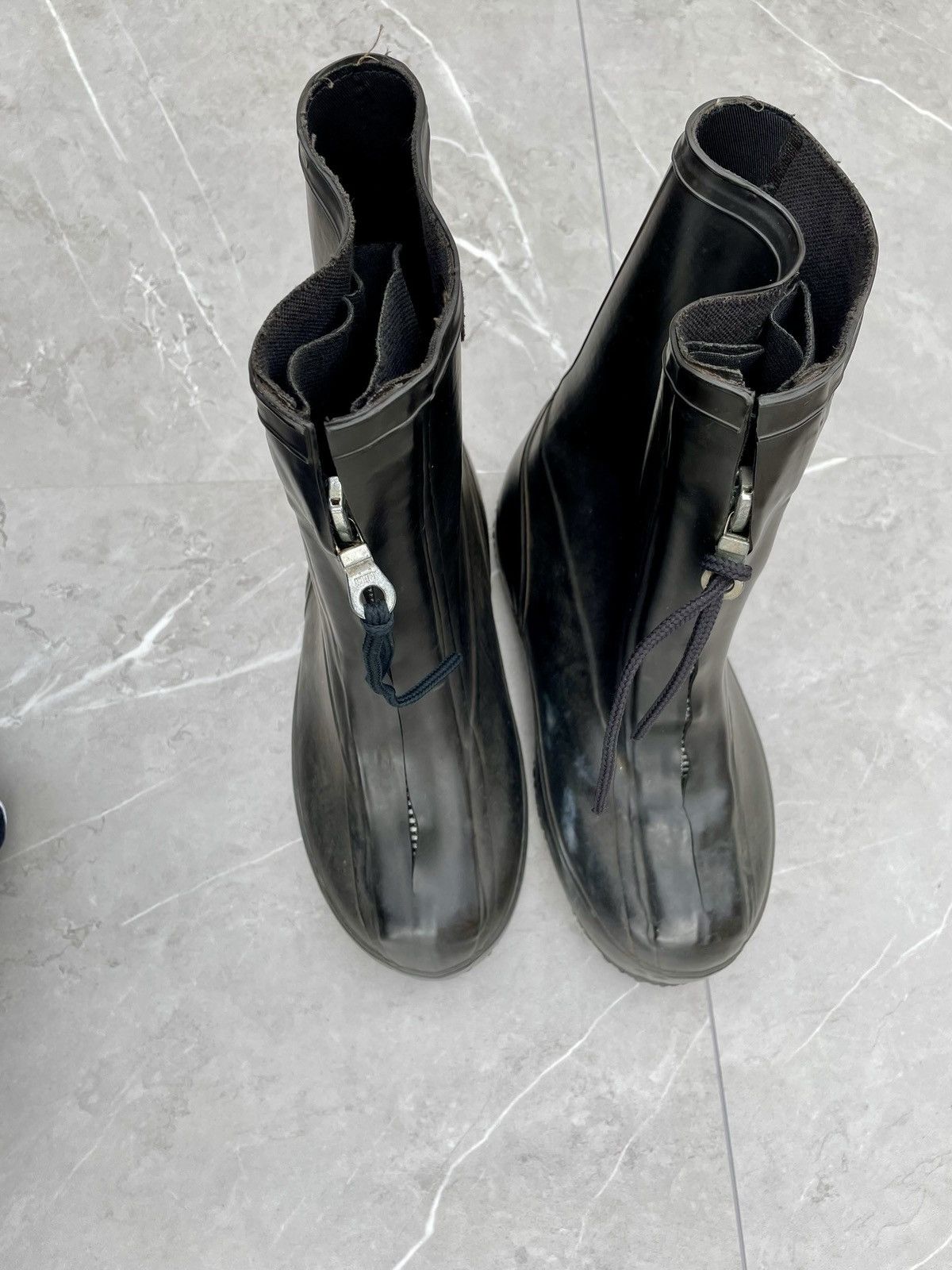 Vintage 1980s Vintage Military Combat WaterProof Rubber Boots Size US 10.5 / EU 43-44 - 9 Thumbnail