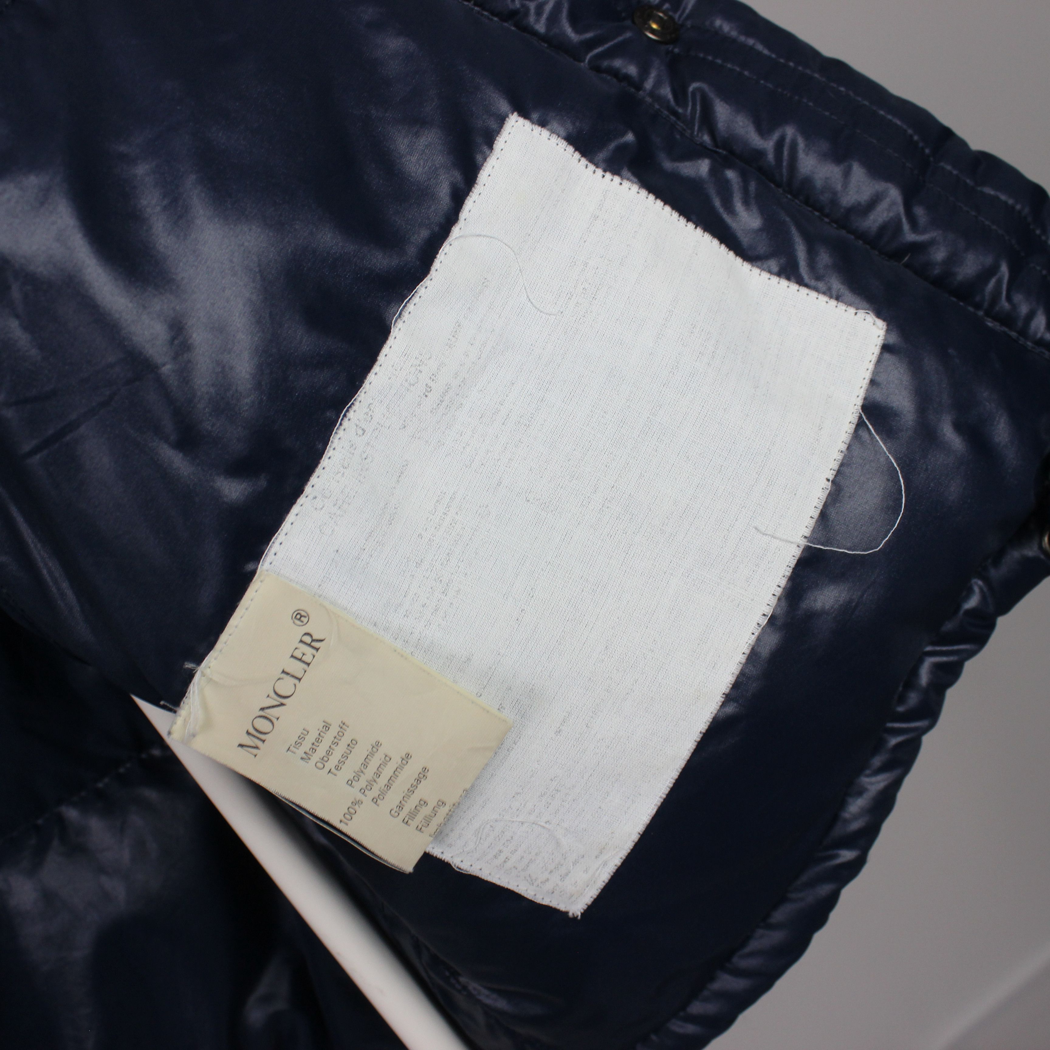 Moncler moncler grenoble vest down nylon M blue mens Size US M / EU 48-50 / 2 - 3 Thumbnail