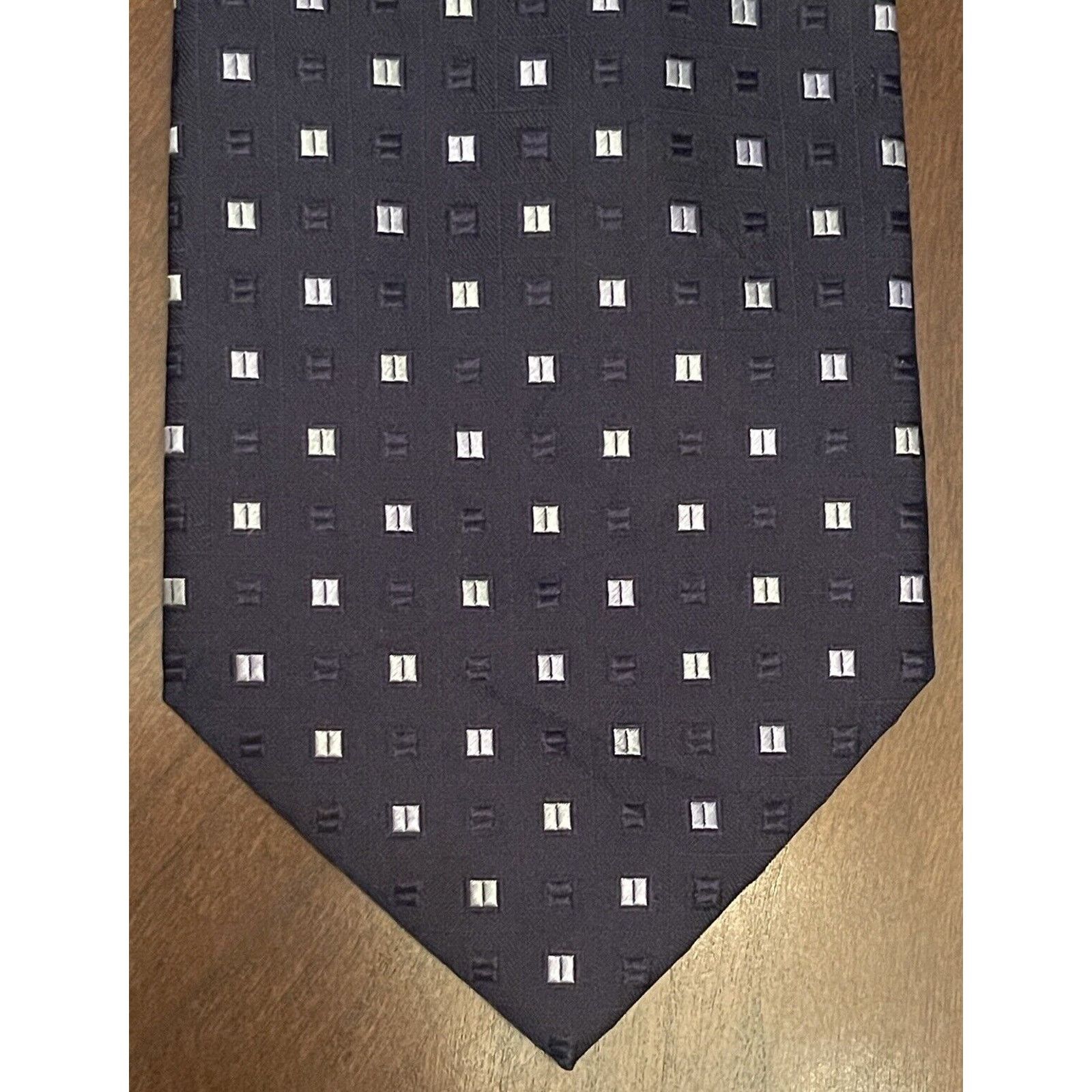 Calvin Klein Calvin Klein Blue 100% Silk Men’s Neck Tie Made In China Size ONE SIZE - 1 Thumbnail