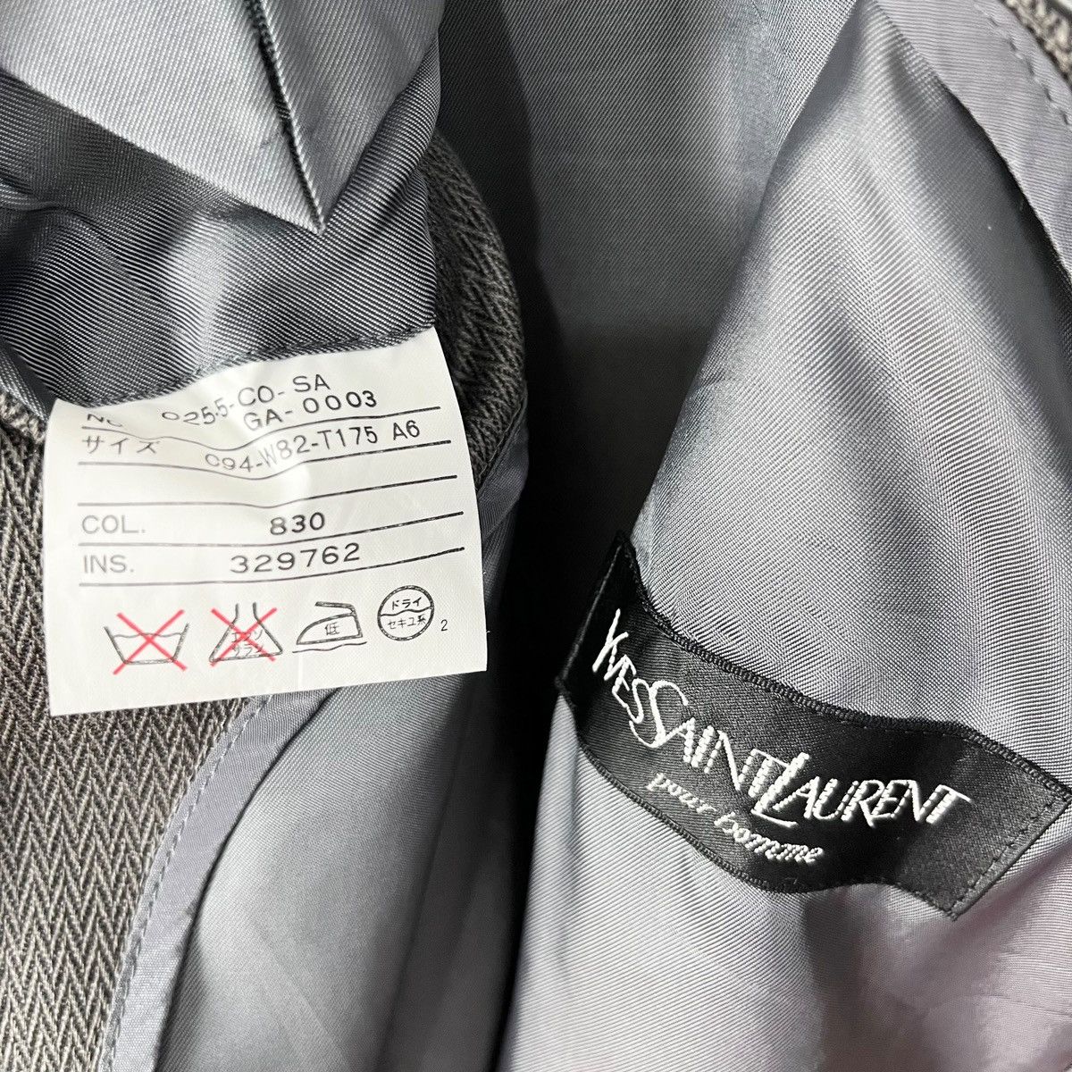 Designer × Yves Saint Laurent Vintage YSL Yves Saint Laurent Pour Homme Men’s Trench Coat Size US M / EU 48-50 / 2 - 10 Thumbnail