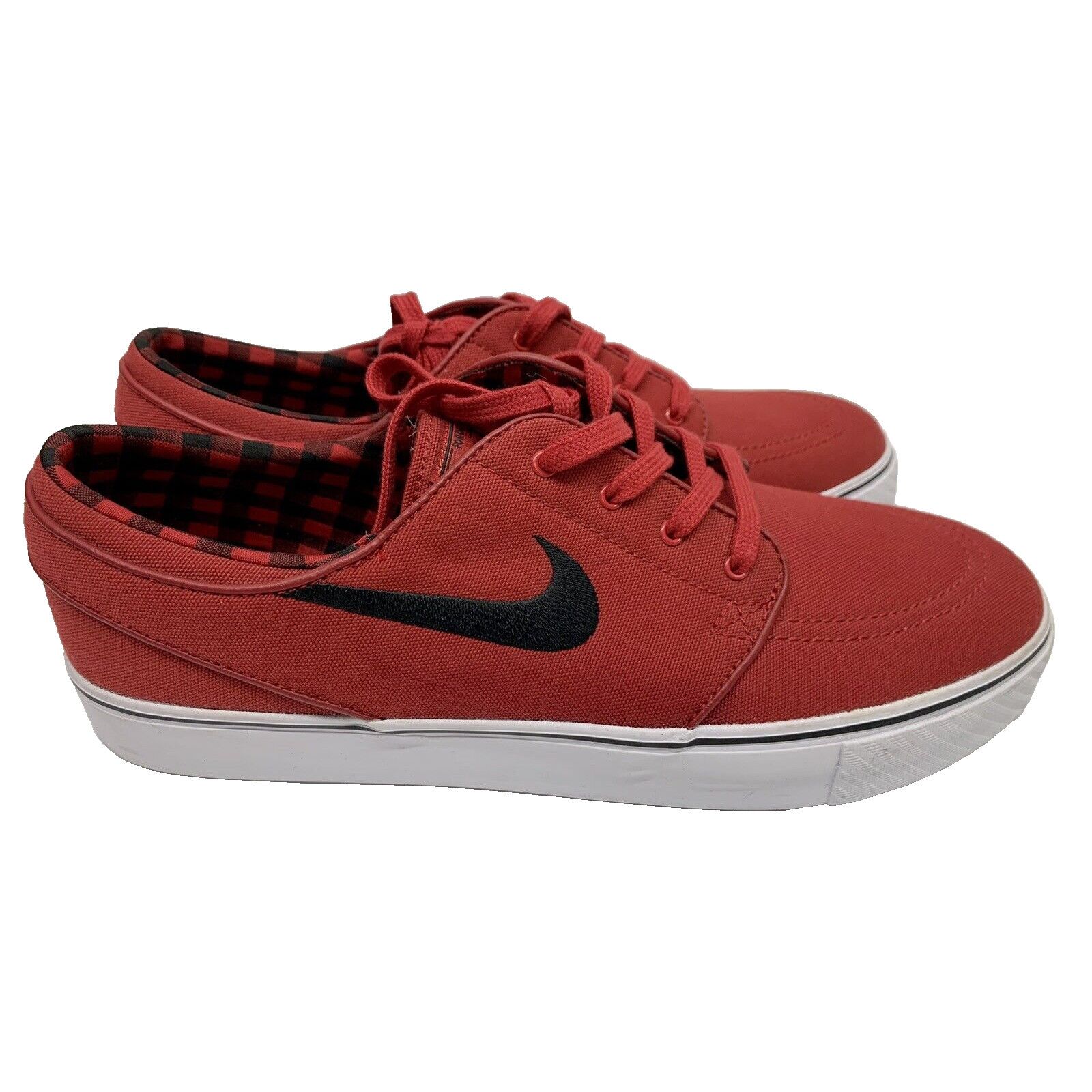 Nike Mens Nike Zoom Stefan Janoski Gym Red SZ 10 1/2 [33824-610] Size US 10.5 / EU 43-44 - 4 Thumbnail