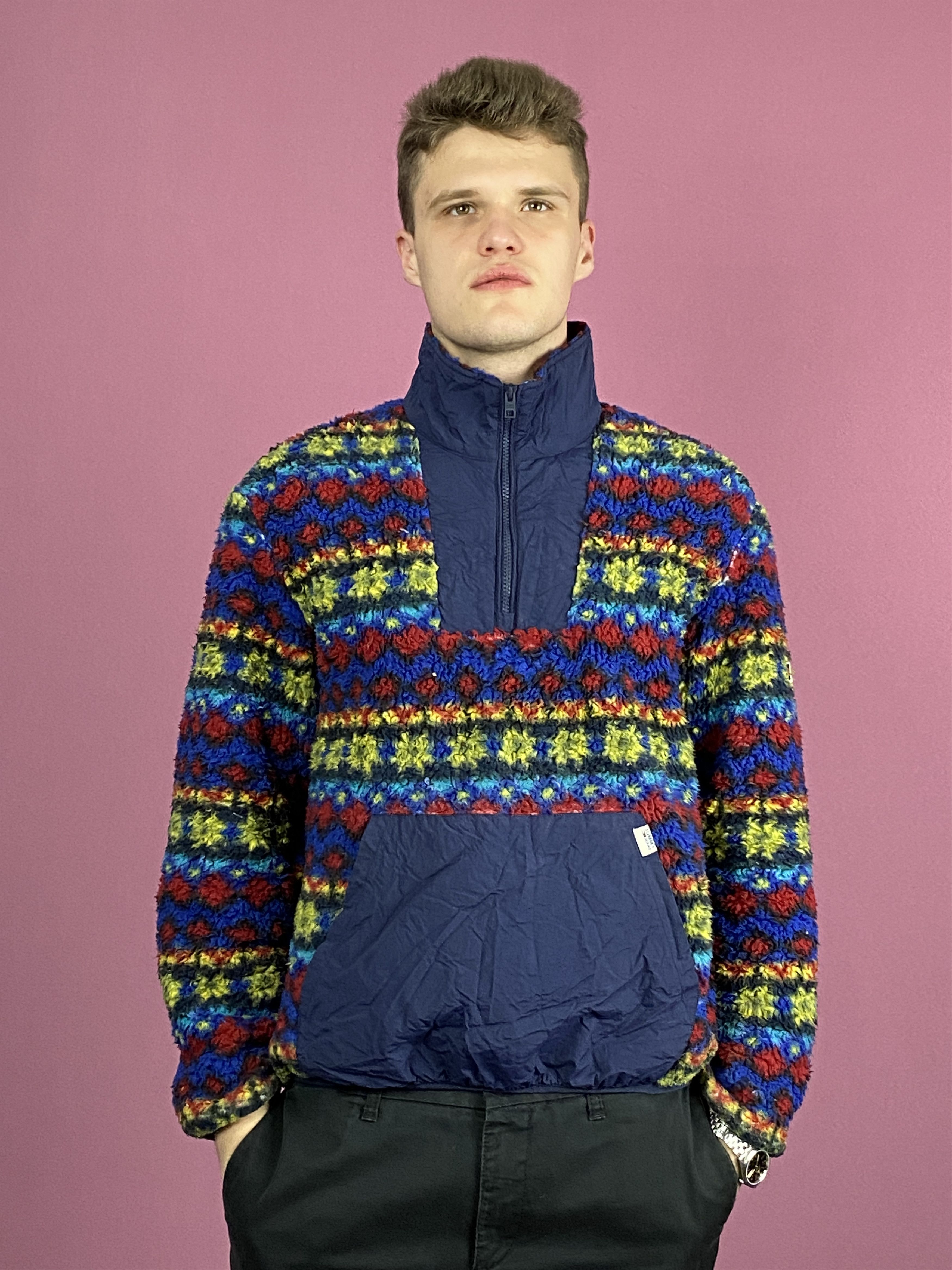 Tommy Hilfiger × Vintage Tommy Hilfiger Vintage Men's Fleece Jacket - M Size US M / EU 48-50 / 2 - 3 Thumbnail