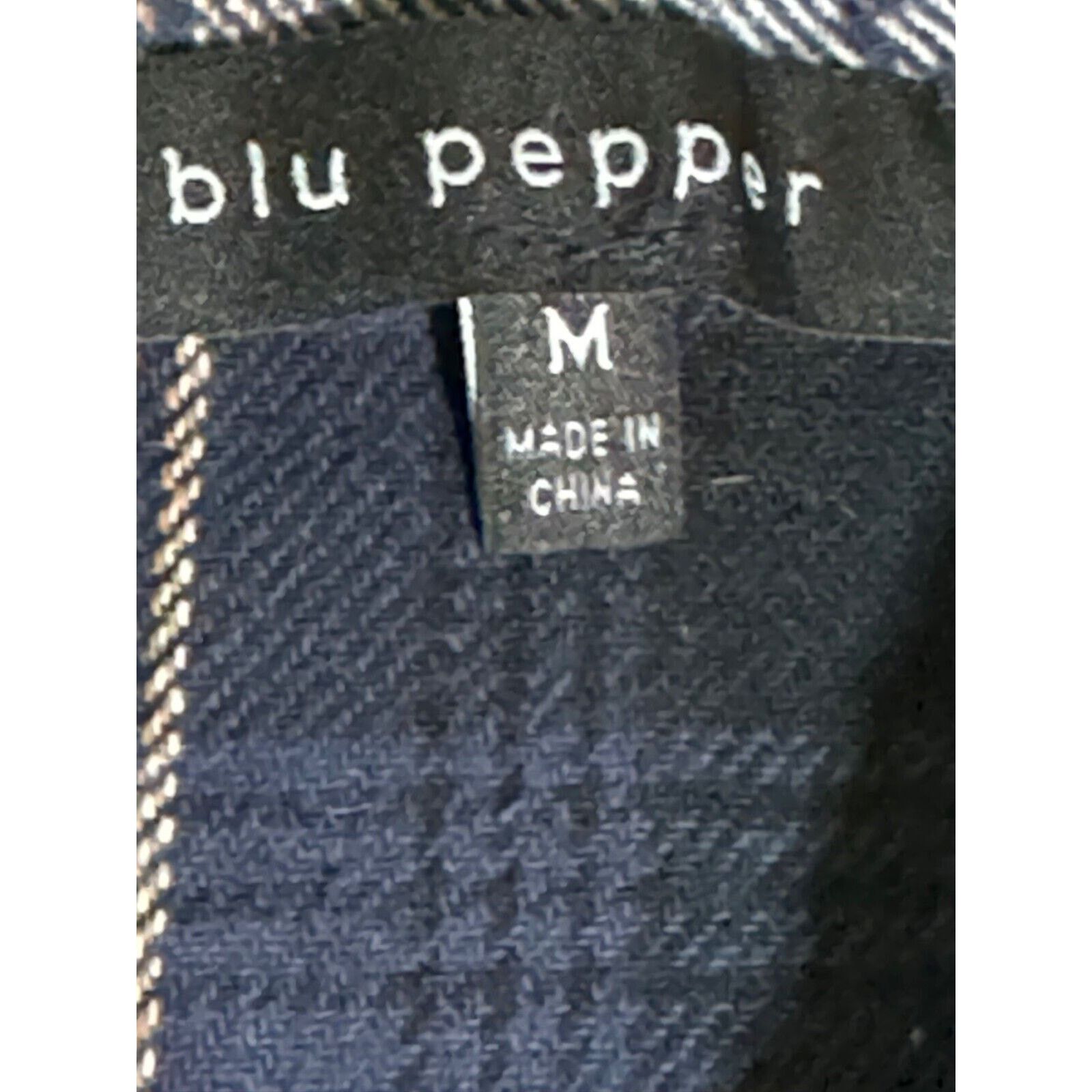 Other Blu Pepper Shacket Medium Plaid Shirt Jacket Size M / US 6-8 / IT 42-44 - 6 Thumbnail