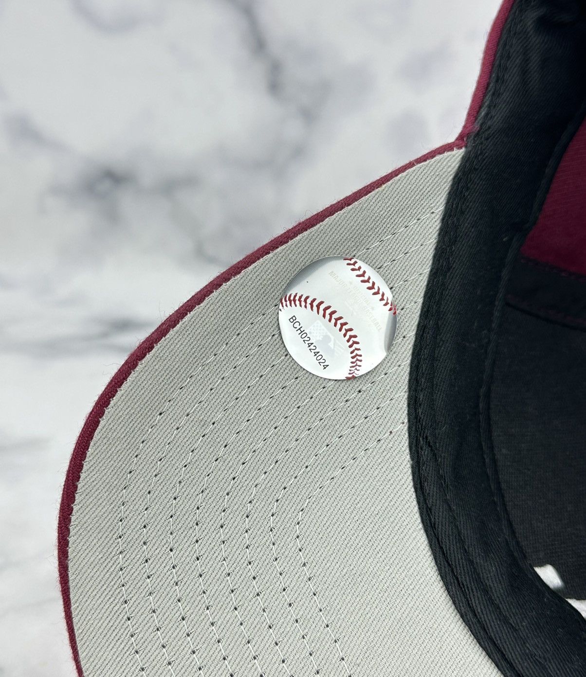 47 Brand '47 Brand Los Angeles Dodgers Hat MLB MVP Cap Maroon OSFA Size ONE SIZE - 5 Thumbnail