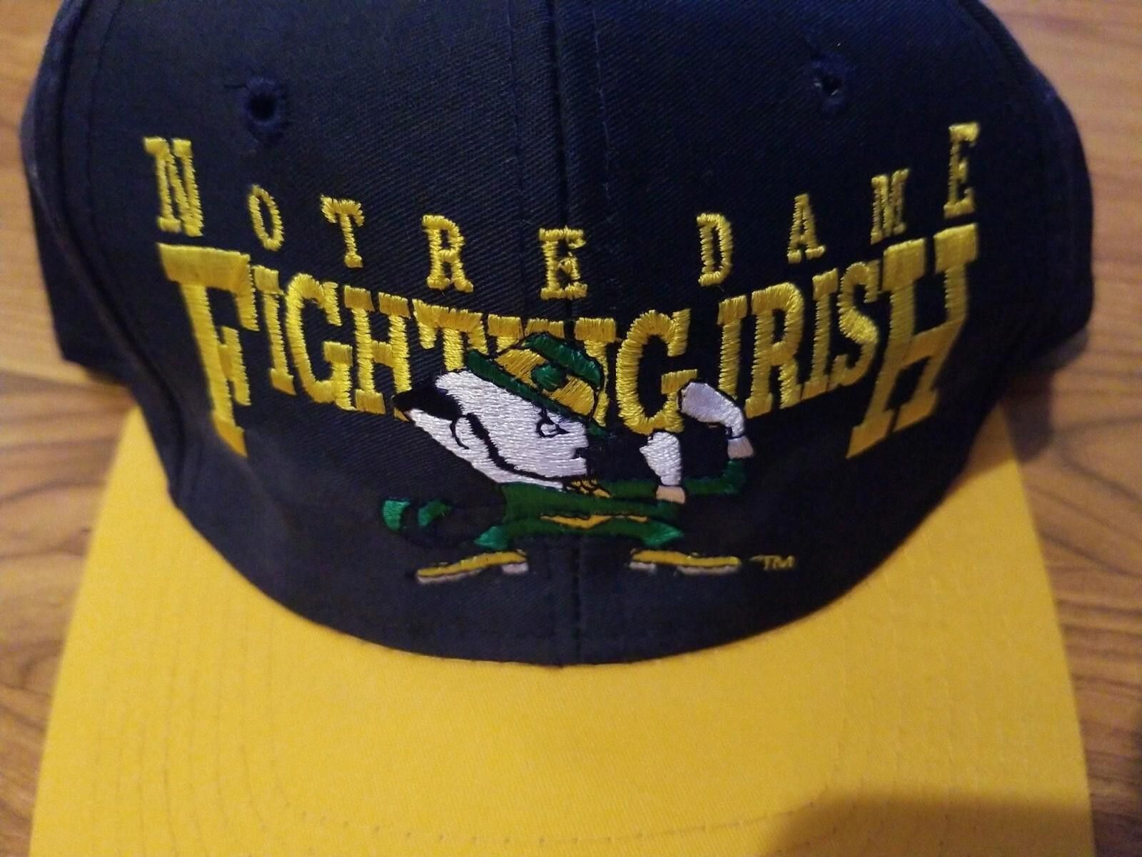 Other Notre Dame University Hat Cap Irish Mascots Snapback NEW Size ONE SIZE - 2 Thumbnail