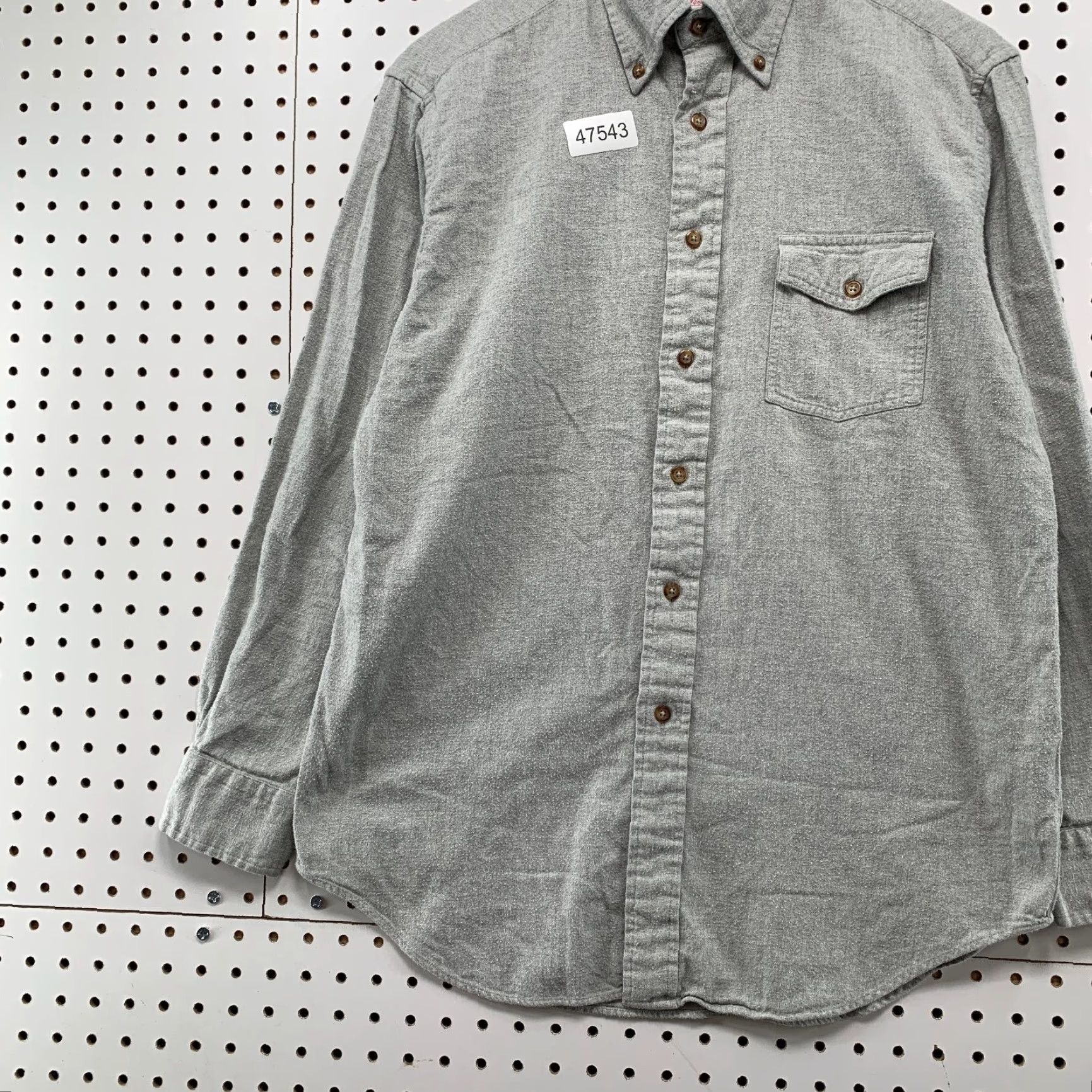 Brooks Brothers Brooks Brothers Flannel Button Shirt Mens Small Gray Long Sleeve Preppy Work Size US S / EU 44-46 / 1 - 5 Thumbnail