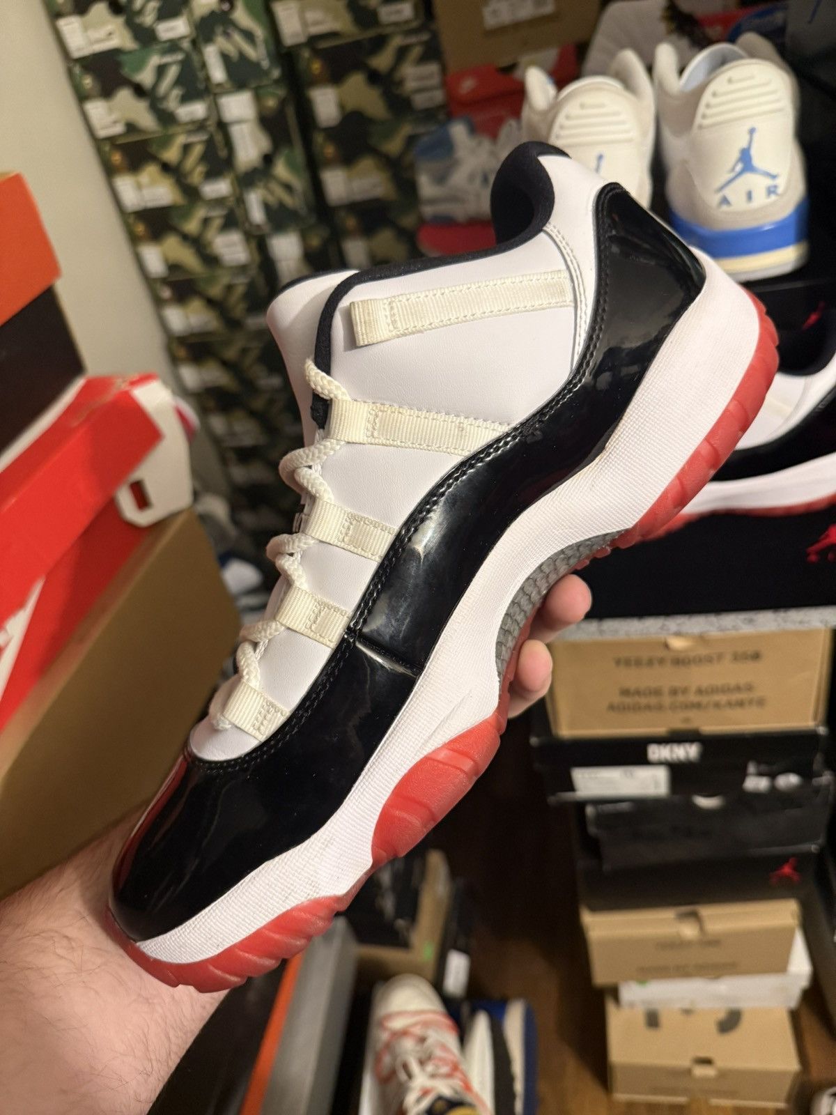 Jordan Brand Jordan retro 11 low concord bred sz 12 Size US 12 / EU 45 - 3 Thumbnail