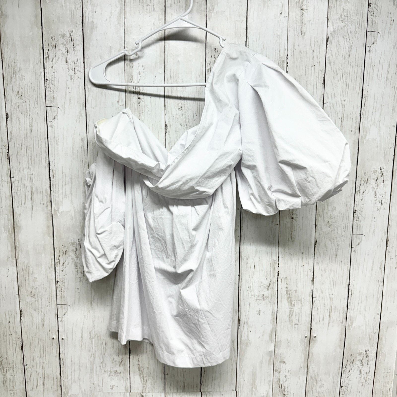 Other Showpo 8 Sula Balloon Sleeve Mini White NWT Off Shoulder Size M / US 6-8 / IT 42-44 - 1 Thumbnail
