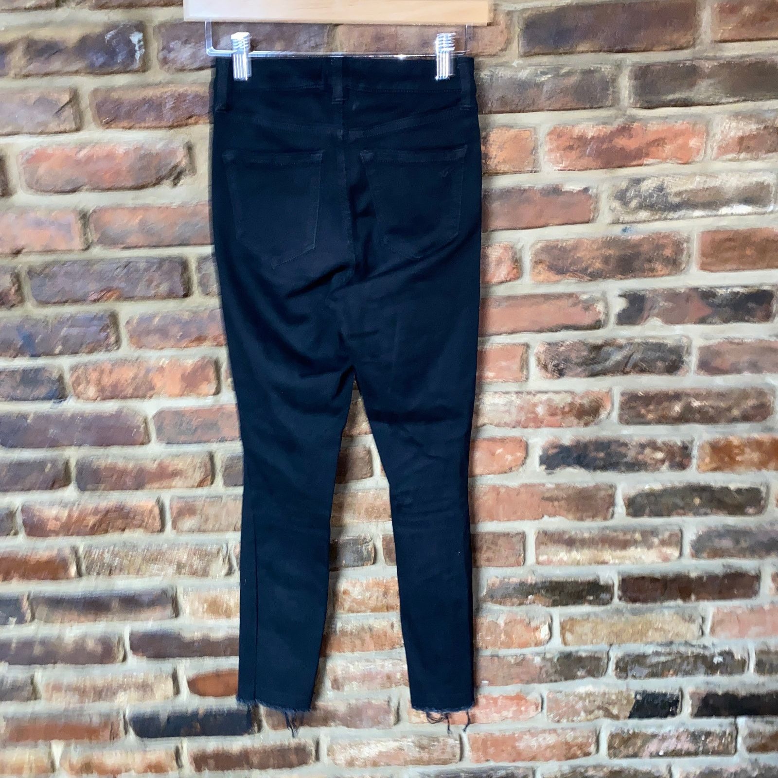 William Rast William Rast Black Distressed Denim Skinny Ankle Jeans 25 Size 25" / US 0 / IT 36 - 5 Thumbnail