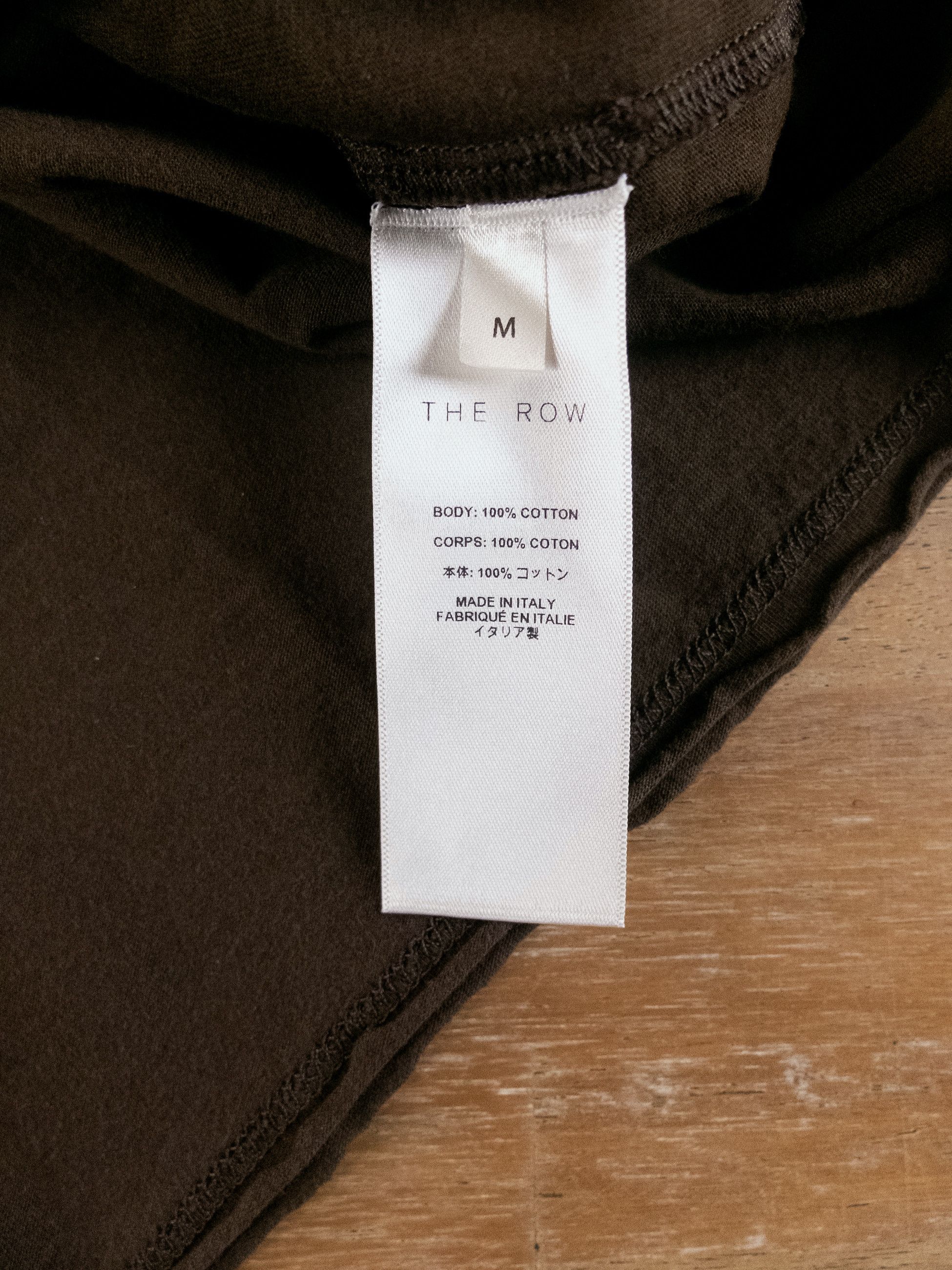 The Row THE ROW Ezan Top relaxed fit gray sweatshirt Size Medium Size US M / EU 48-50 / 2 - 9 Thumbnail