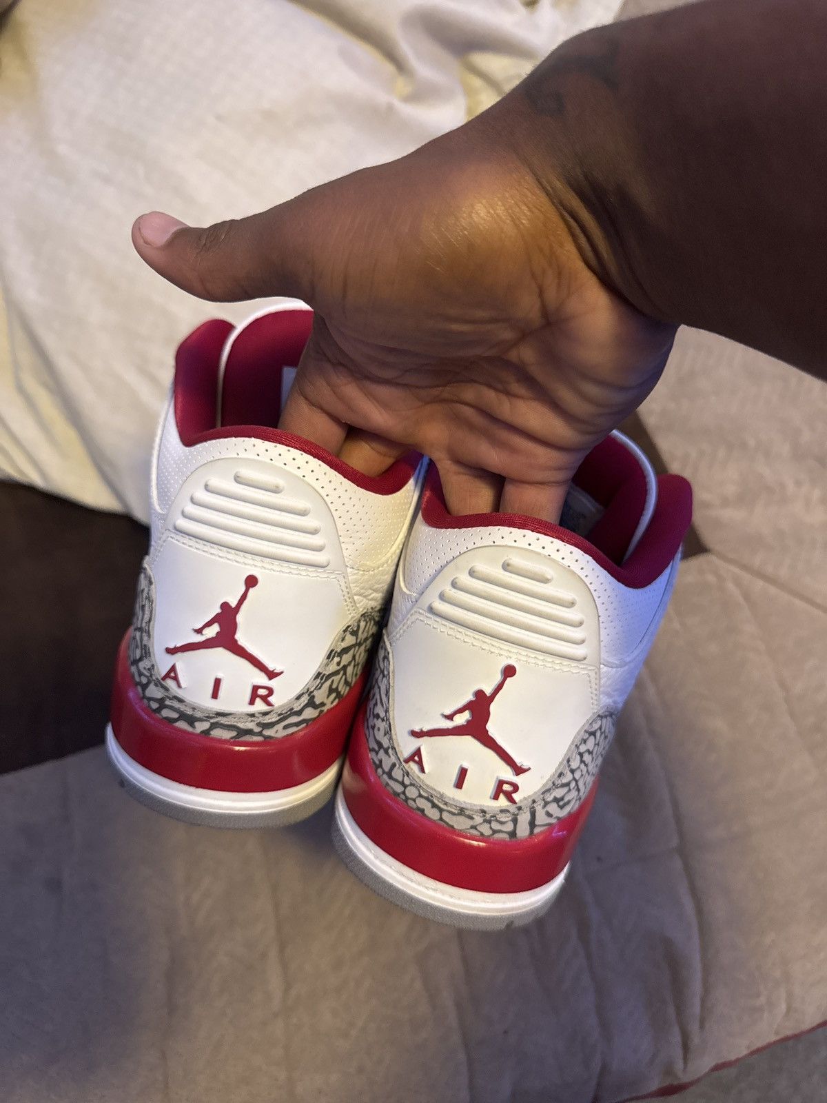 Nike Jordan 3 Cardinal Size US 10 / EU 43 - 5 Thumbnail