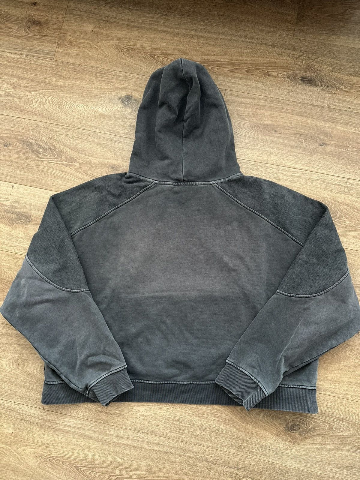 Trendt Vision 🔥VINTAGE TRENDT VISION BAGGY CROPED FADED HOODIE🔥 Size US L / EU 52-54 / 3 - 8 Thumbnail