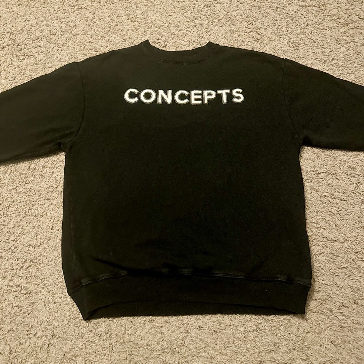 CNCPTS BLACK CONCEPTS SWEATSHIRT! Size US L / EU 52-54 / 3 - 4 Thumbnail