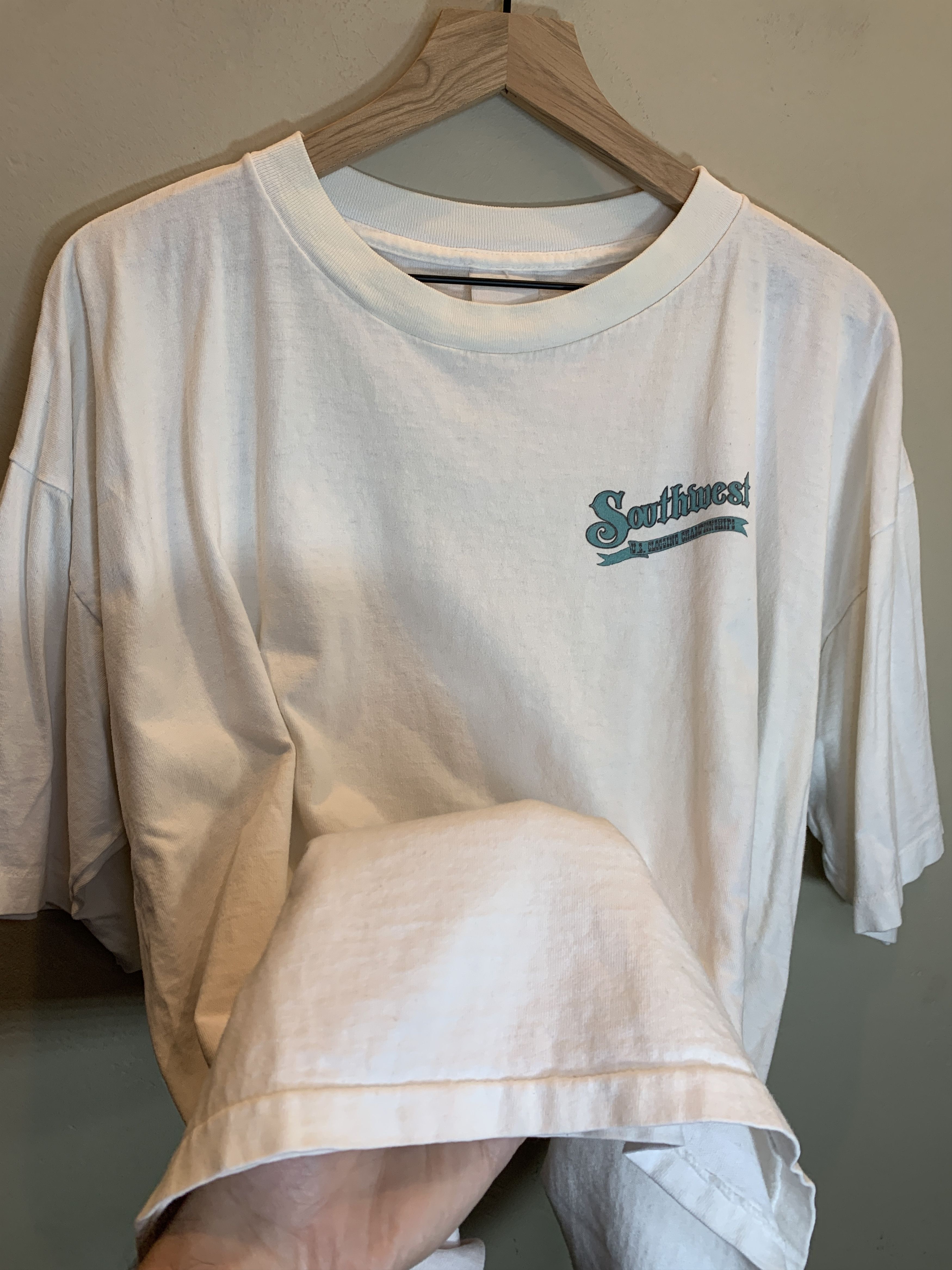 Vintage RARE* Vintage 1994 Clogging Championship Single Stitch Shirt Size US XL / EU 56 / 4 - 6 Thumbnail