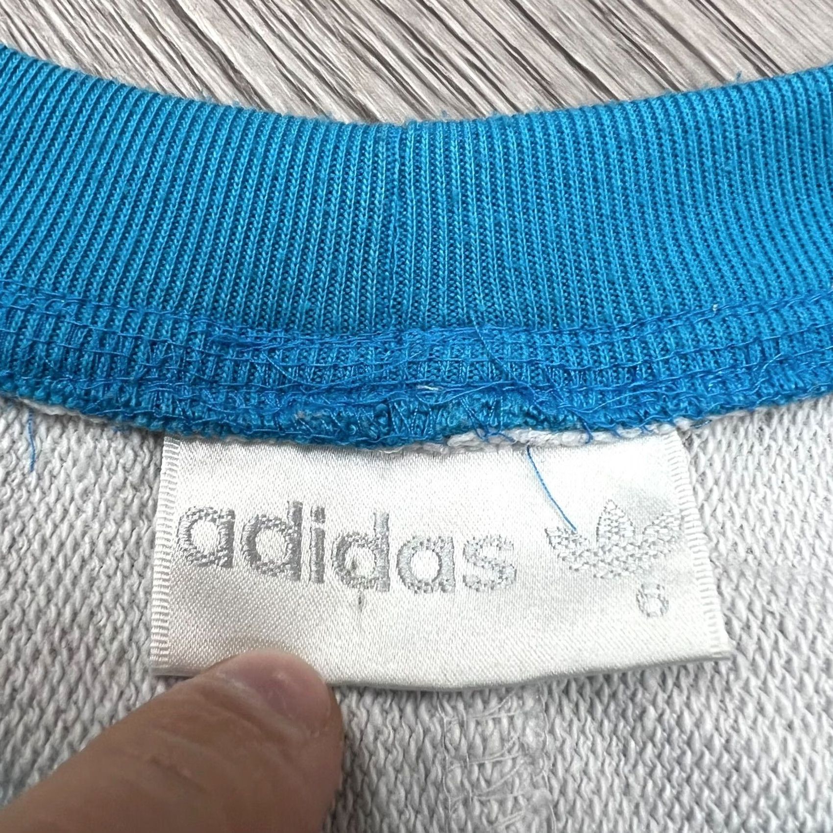 Adidas VINTAGE adidas Sports Collection Crew Neck Sweatshirt Men S Blue Sports Pullover Size US S / EU 44-46 / 1 - 5 Thumbnail