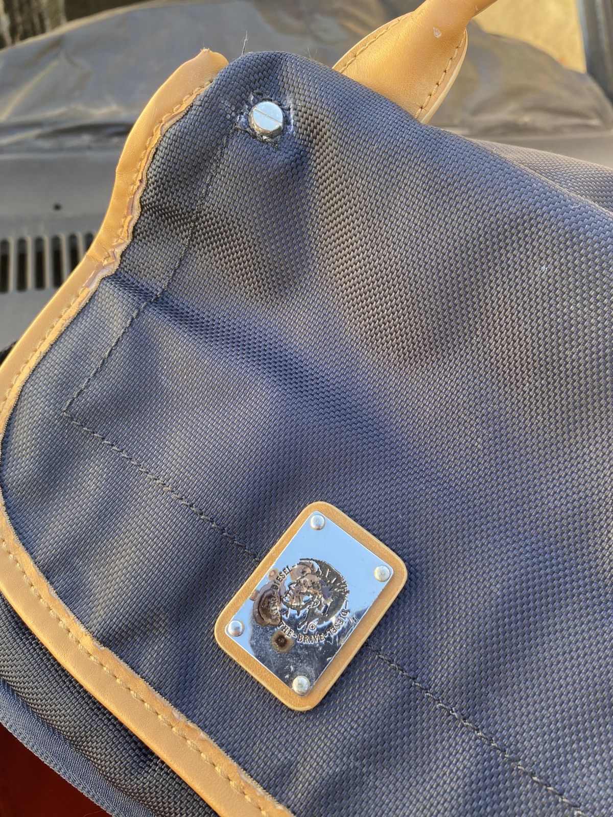 Diesel × Vintage Diesel Faded RARE Y2k vintage distressed sling bag Size ONE SIZE - 15 Thumbnail