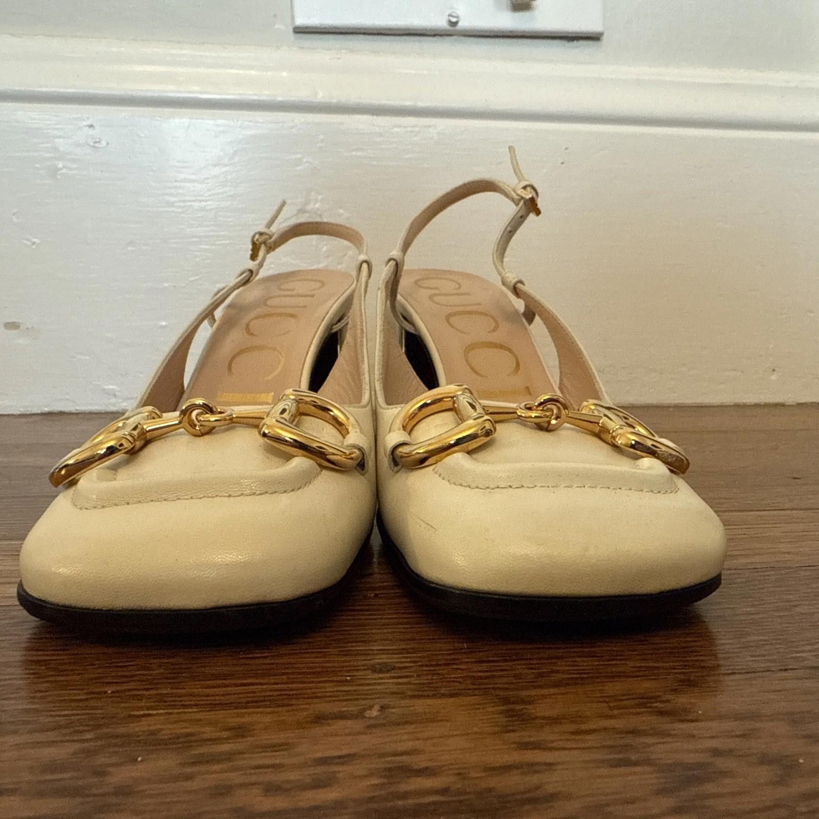 Gucci Gucci horsebit Leather Sandals,size 35.5 Size US 5.5 / IT 35.5 - 5 Thumbnail