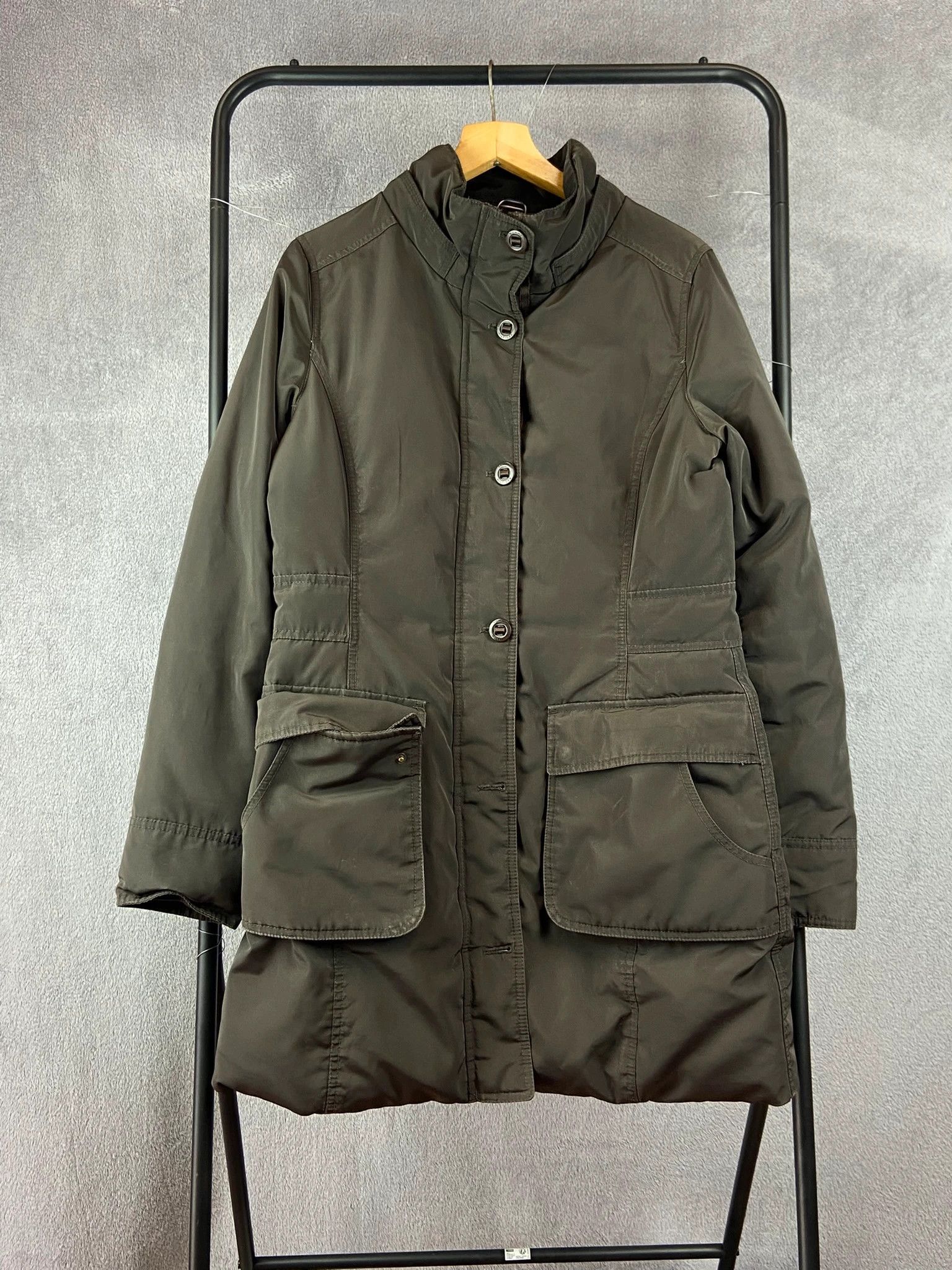 Tommy Hilfiger Tommy Hilfiger khaki parka coat vintage Size US L / EU 52-54 / 3 - 1 Thumbnail